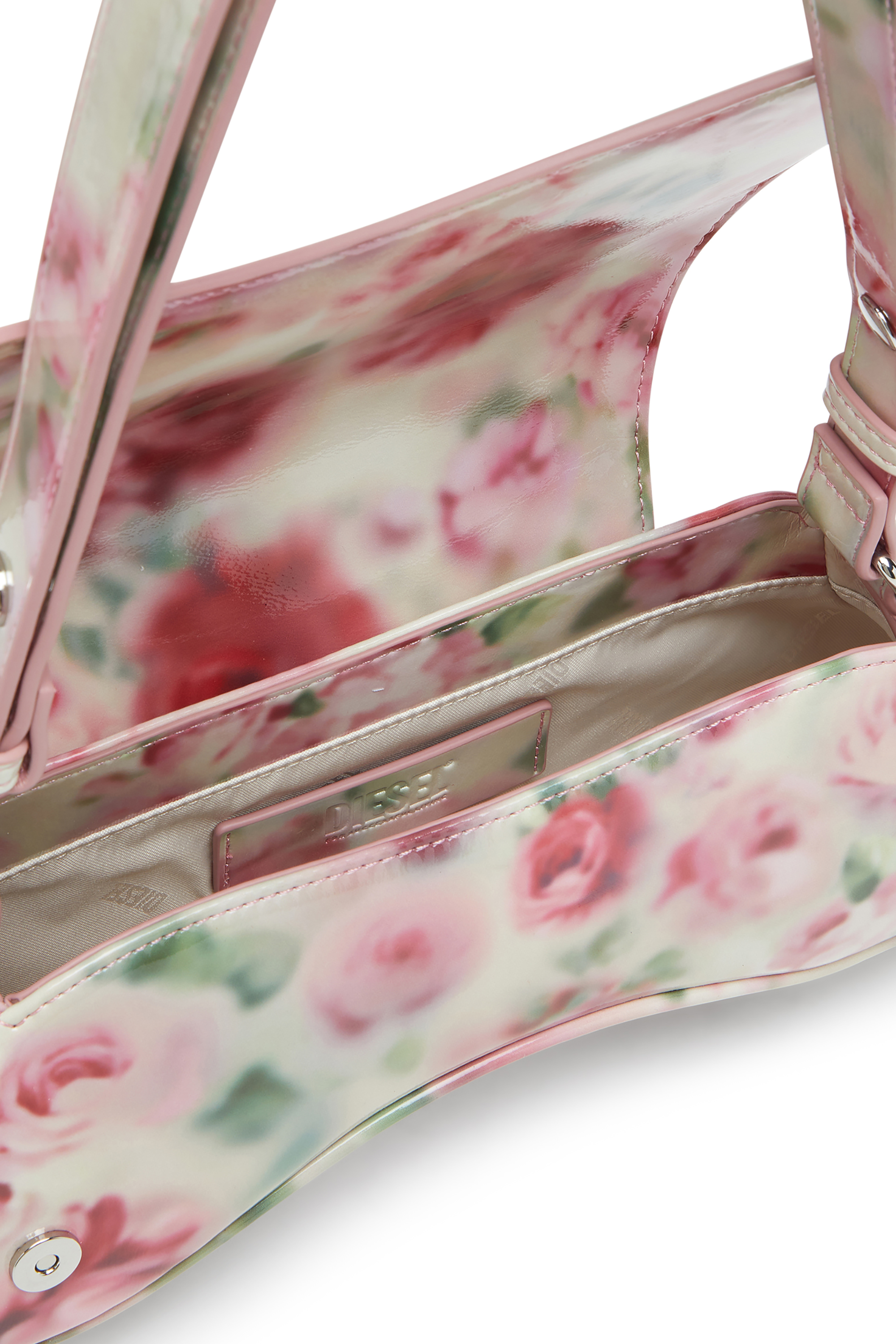 Diesel - PLAY CROSSBODY, Play-Talego con estampado de logotipo desteñido Mujer in Multicolor - 3