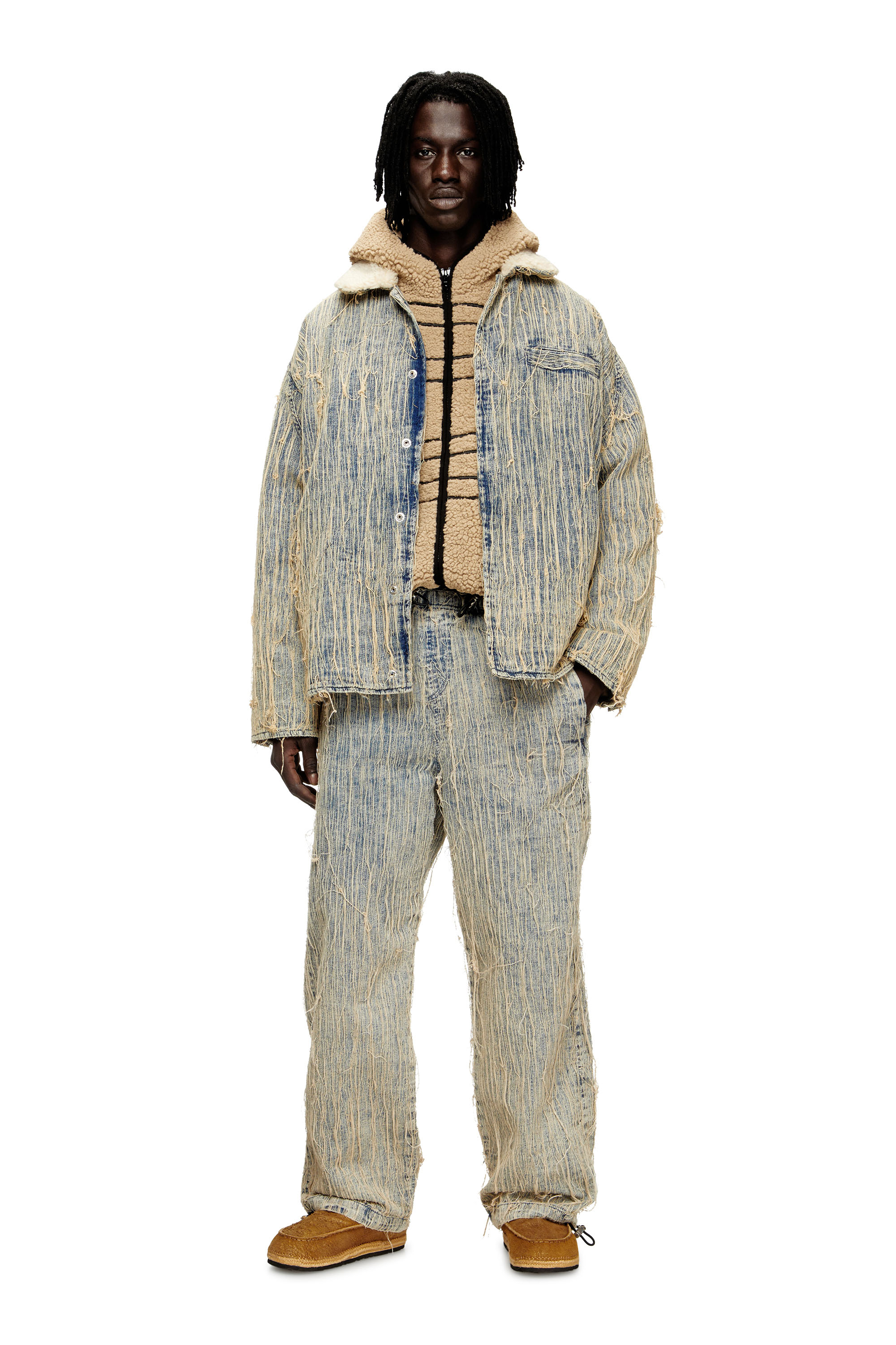 Relaxed Jeans D-Martial 0CMBZ, Medium blue Diesel - Unisex's Relaxed Jeans D-Martial 0CMBZ, Medium blue - 1