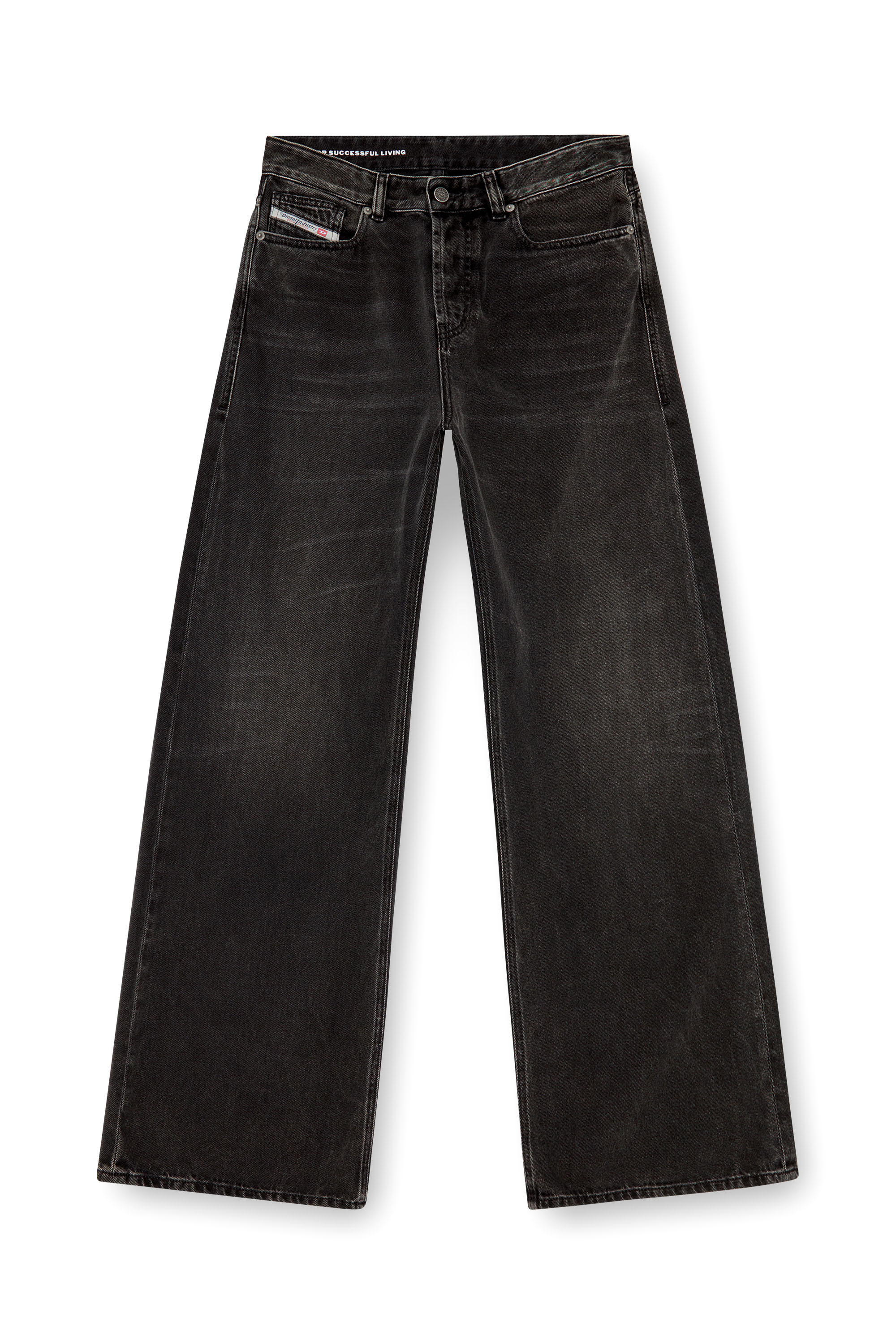 Diesel - Straight Jeans 1996 D-Sire 09J96, Mujer Straight Jeans - 1996 D-Sire in Negro - Image 3