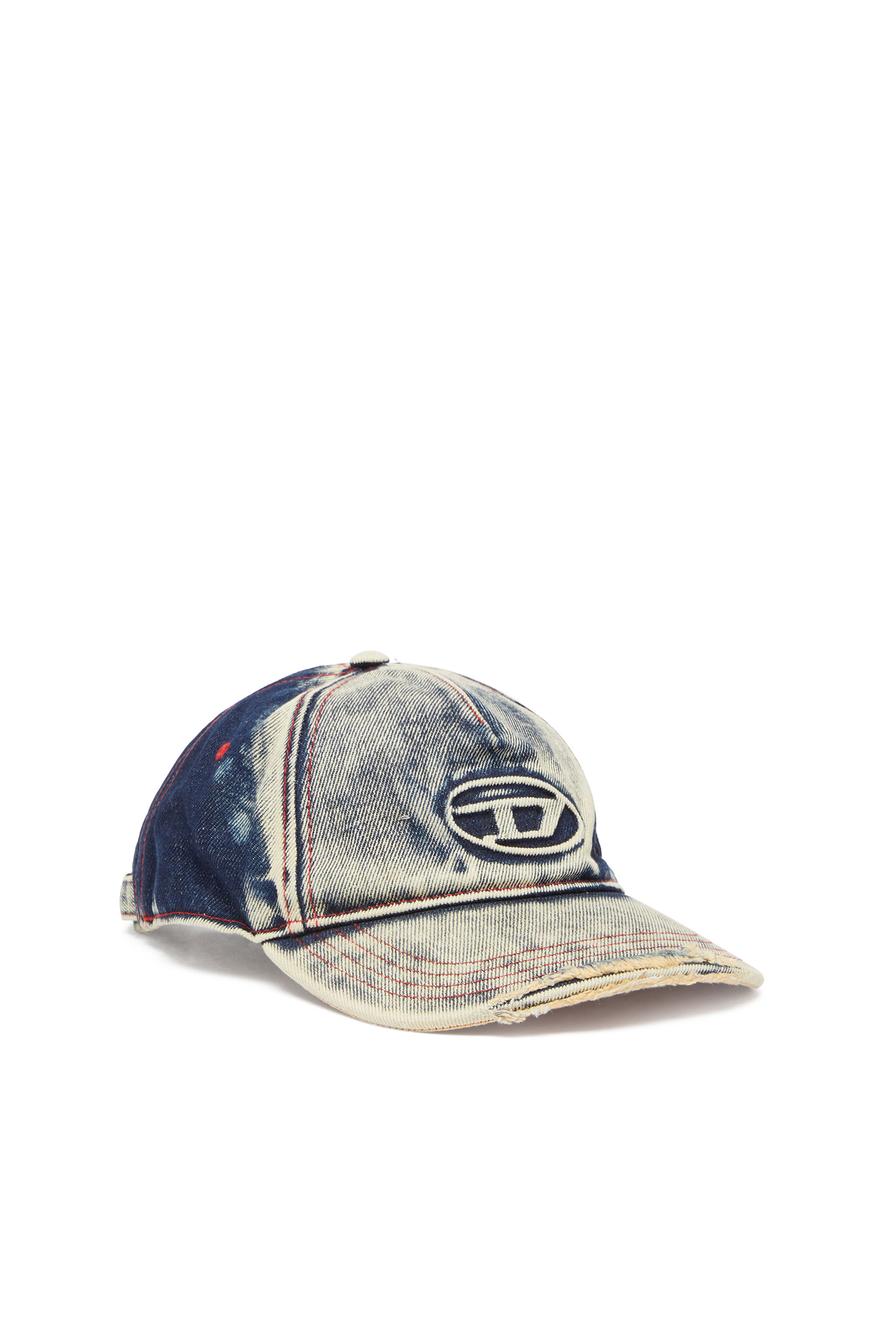 Diesel - C-SEYMON, Gorra de béisbol de denim tratado Unisex in Multicolor - 2