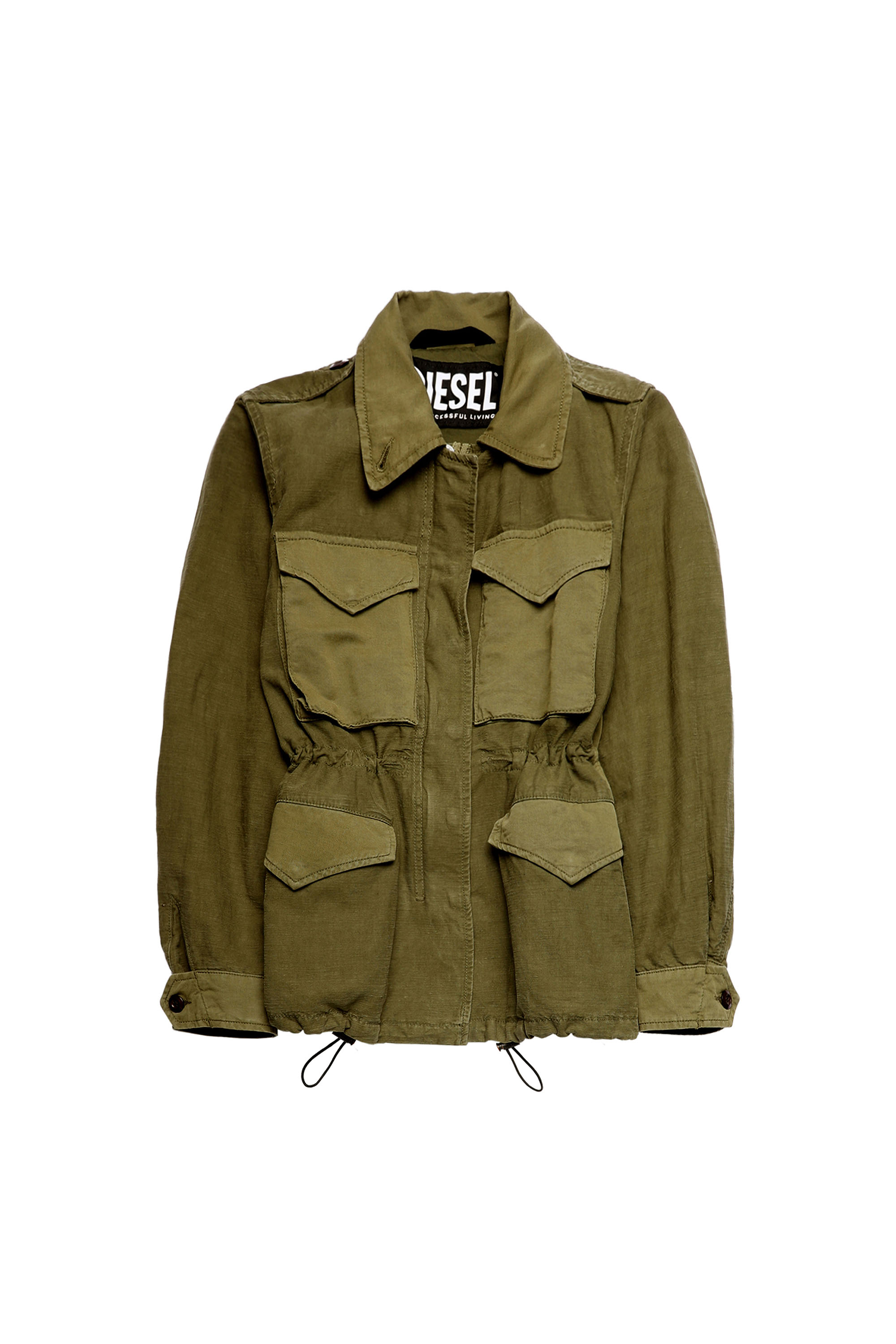 G-CLAUDIA, Verde Militar - Chaquetas