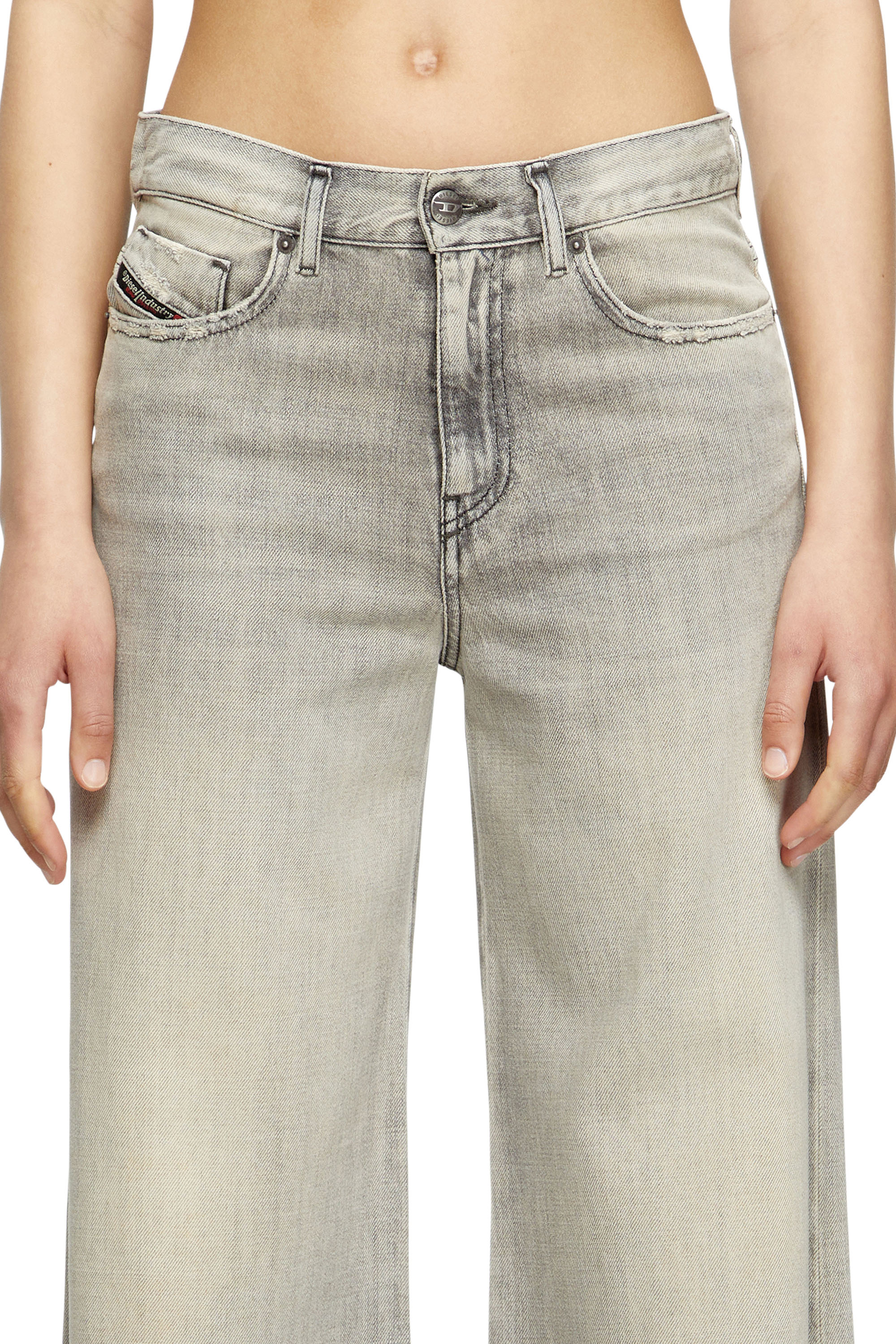 Diesel - Flare Jeans 1978 D-Akemi 068RU Mujer, Gris - 5