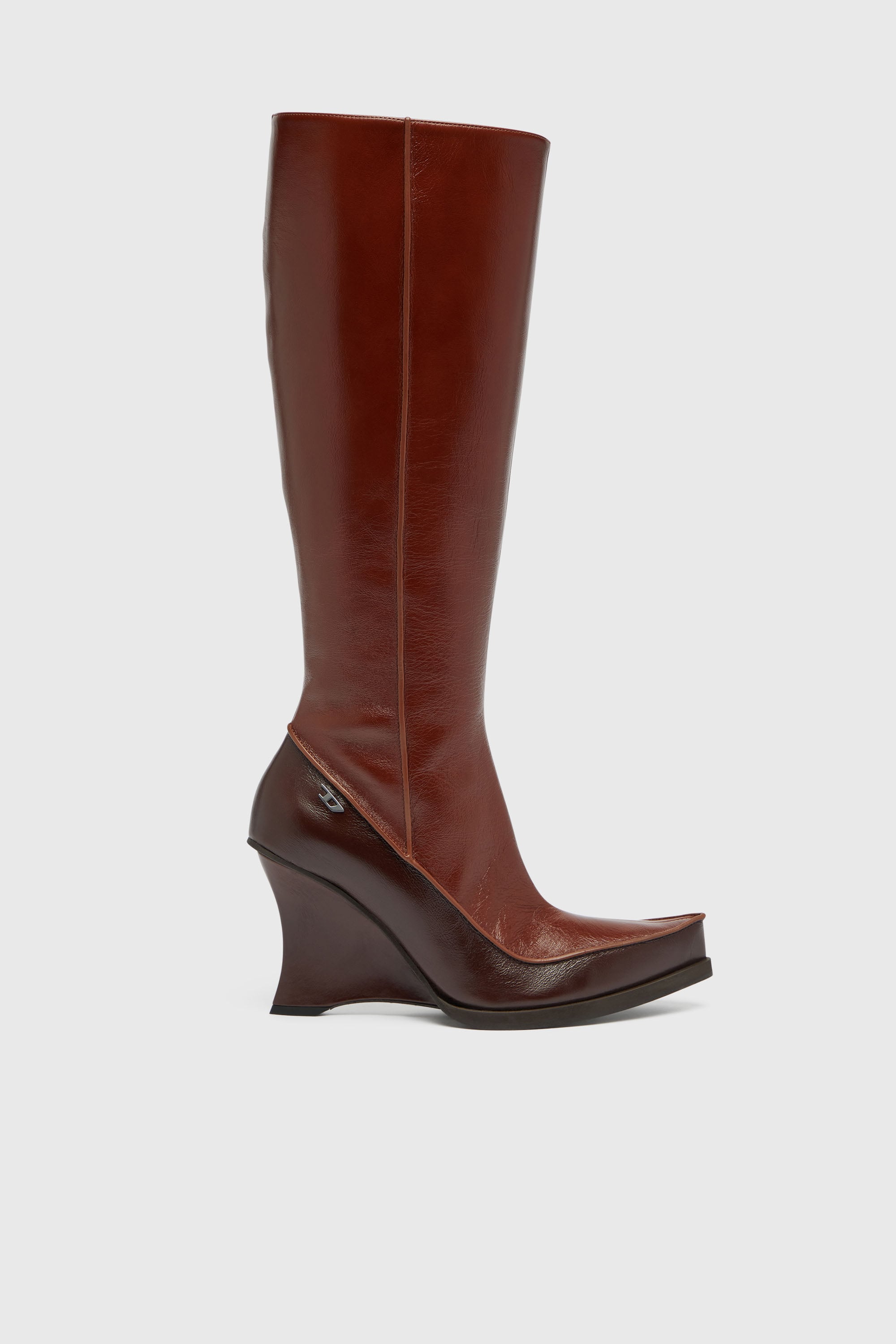 Diesel - D-LUCETTE-90-KB W, D-Lucette-Botas de cuero hasta la rodilla Mujer in ToBeDefined - 1