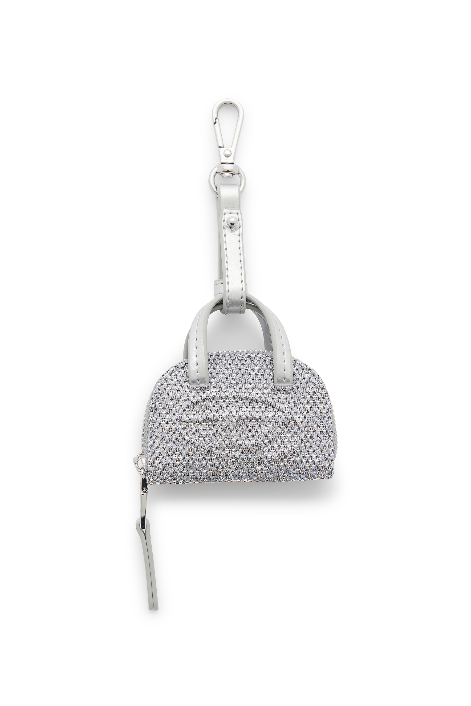 Diesel - 1DR DOME CHARMS, 1DR Dome - Charm de tejido lurex Mujer in Plateado - 1