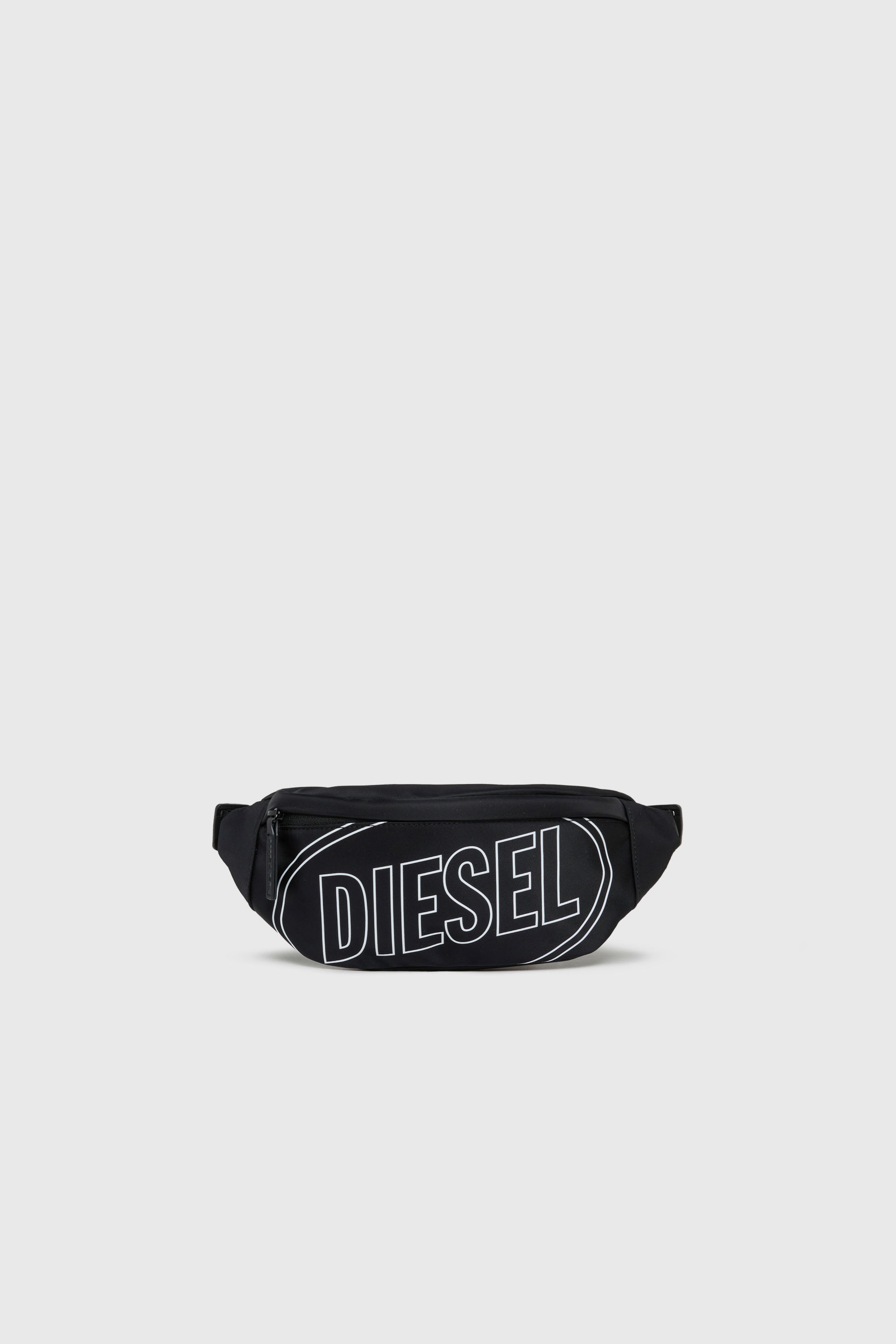 Diesel - WCIRY, WCIRY - Bolso de nylon con logo estampado Hombre in Negro - 1