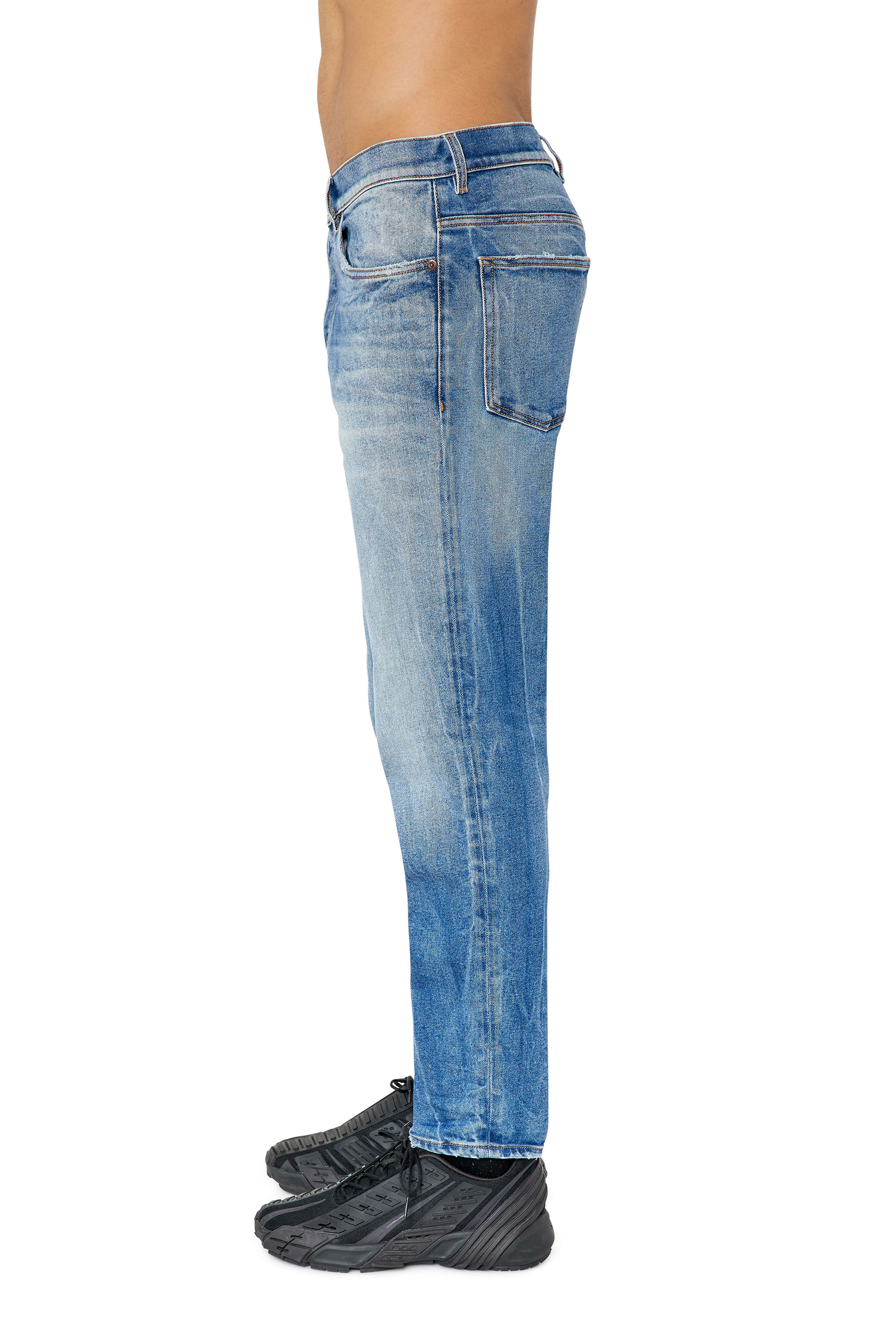 Diesel - 2005 D-FINING 09E85 Tapered Jeans, Azul Claro - Image 4