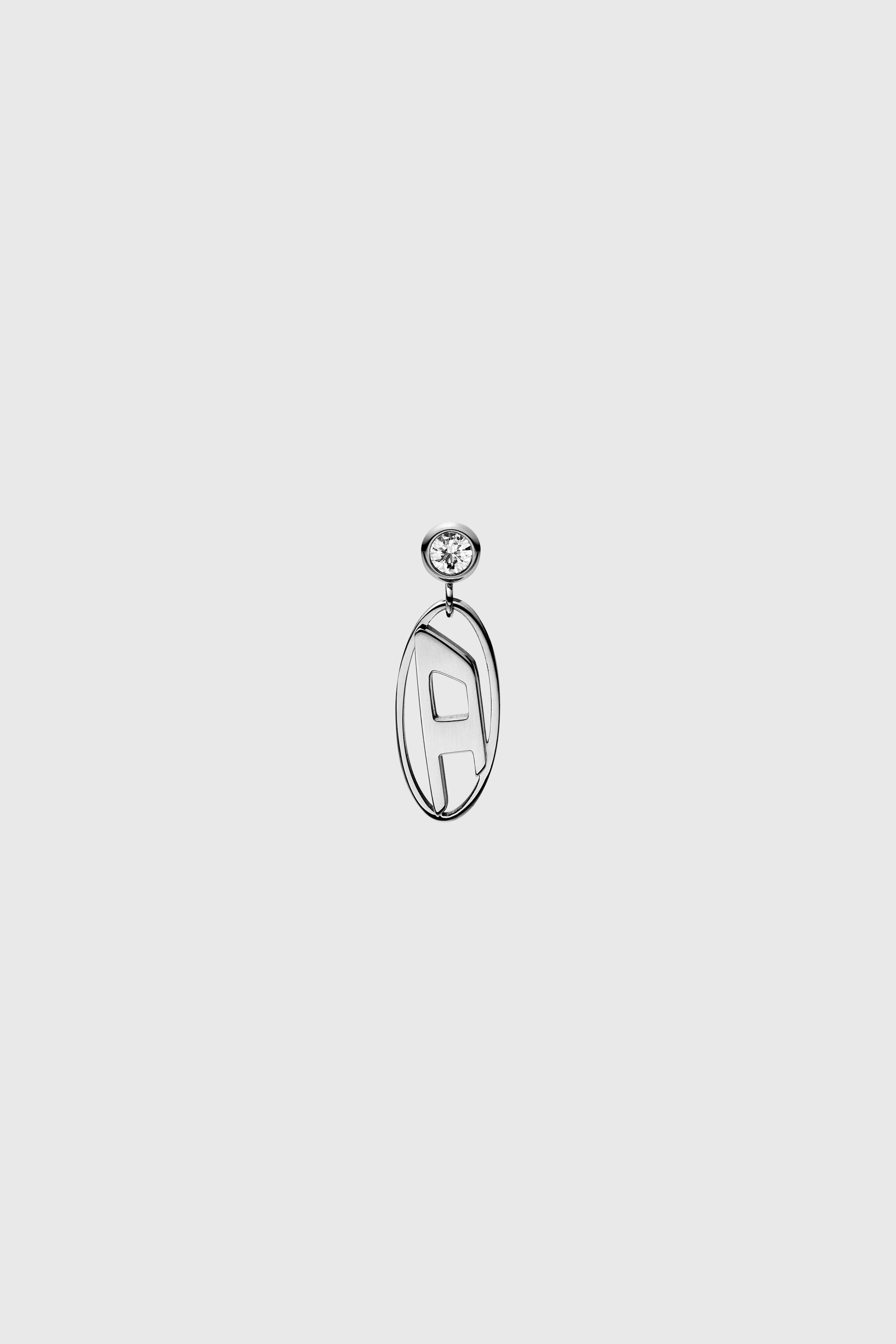 Diesel - DX1655040 JEWELLERY, Pendiente de acero inoxidable Unisex in Plateado - 1