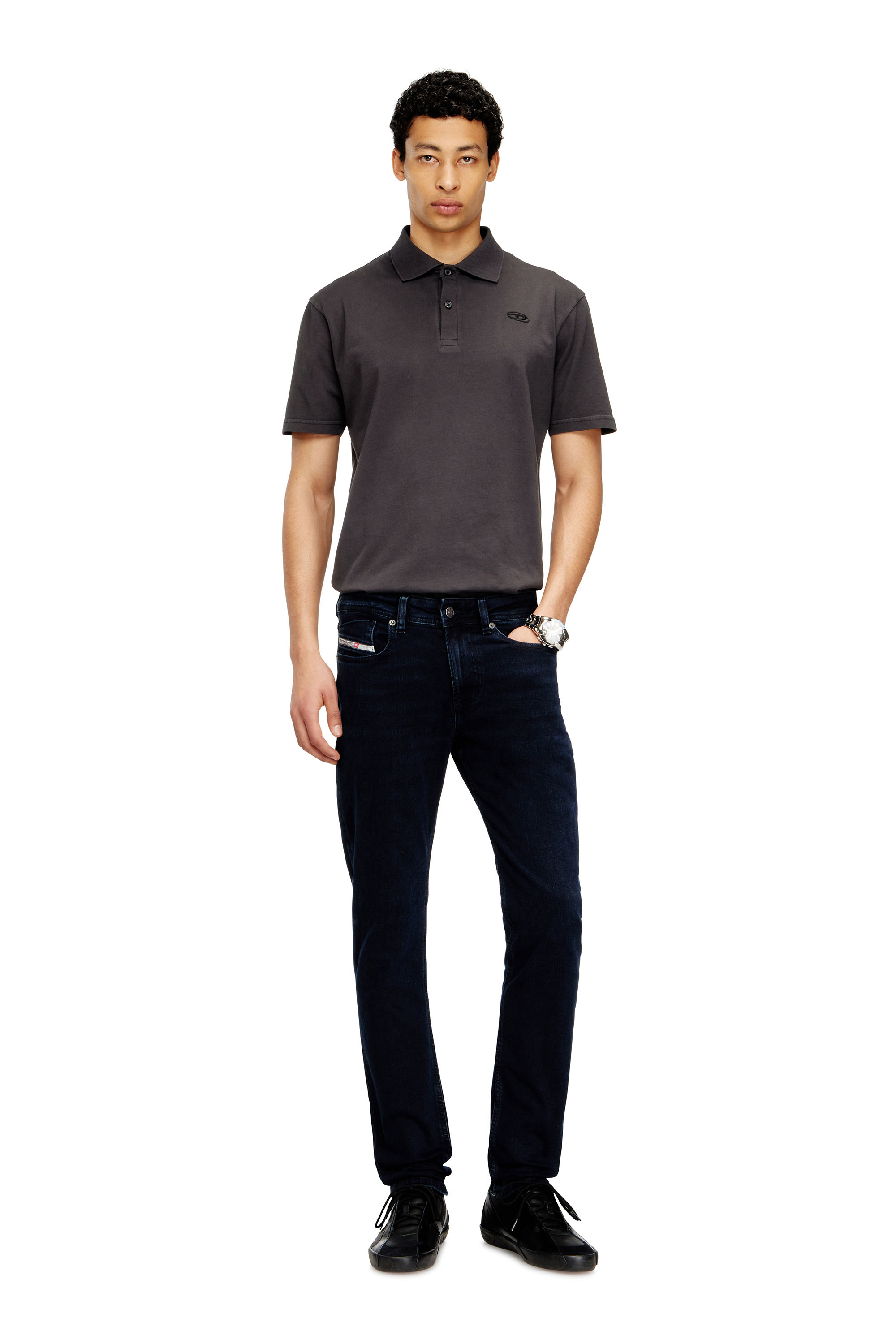 Diesel - Skinny Jeans 1979 Sleenker 0KBBG Hombre, Azul Oscuro - 2