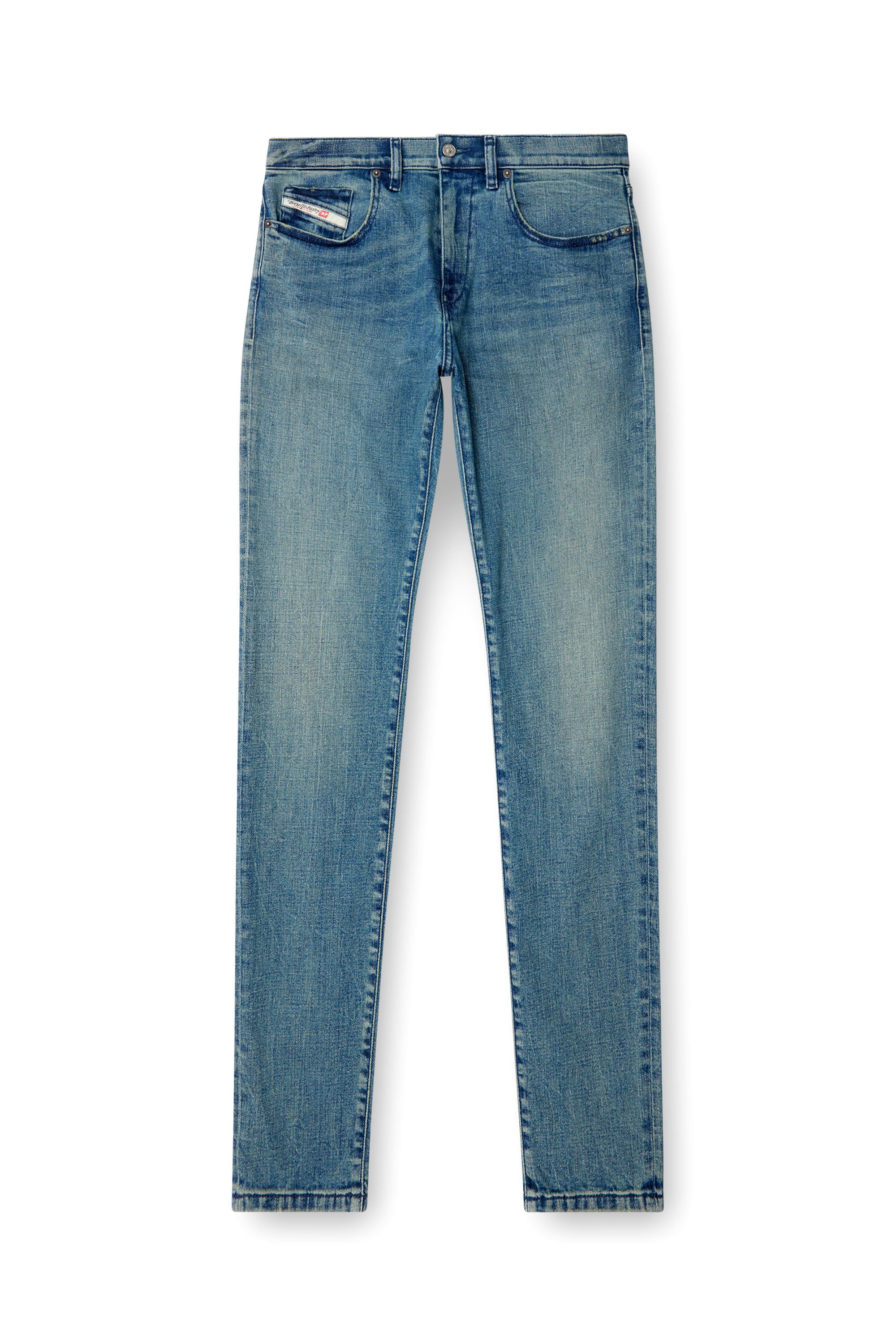 Diesel - Slim Jeans 2019 D-Strukt 0BMBW Hombre, Azul medio - 3