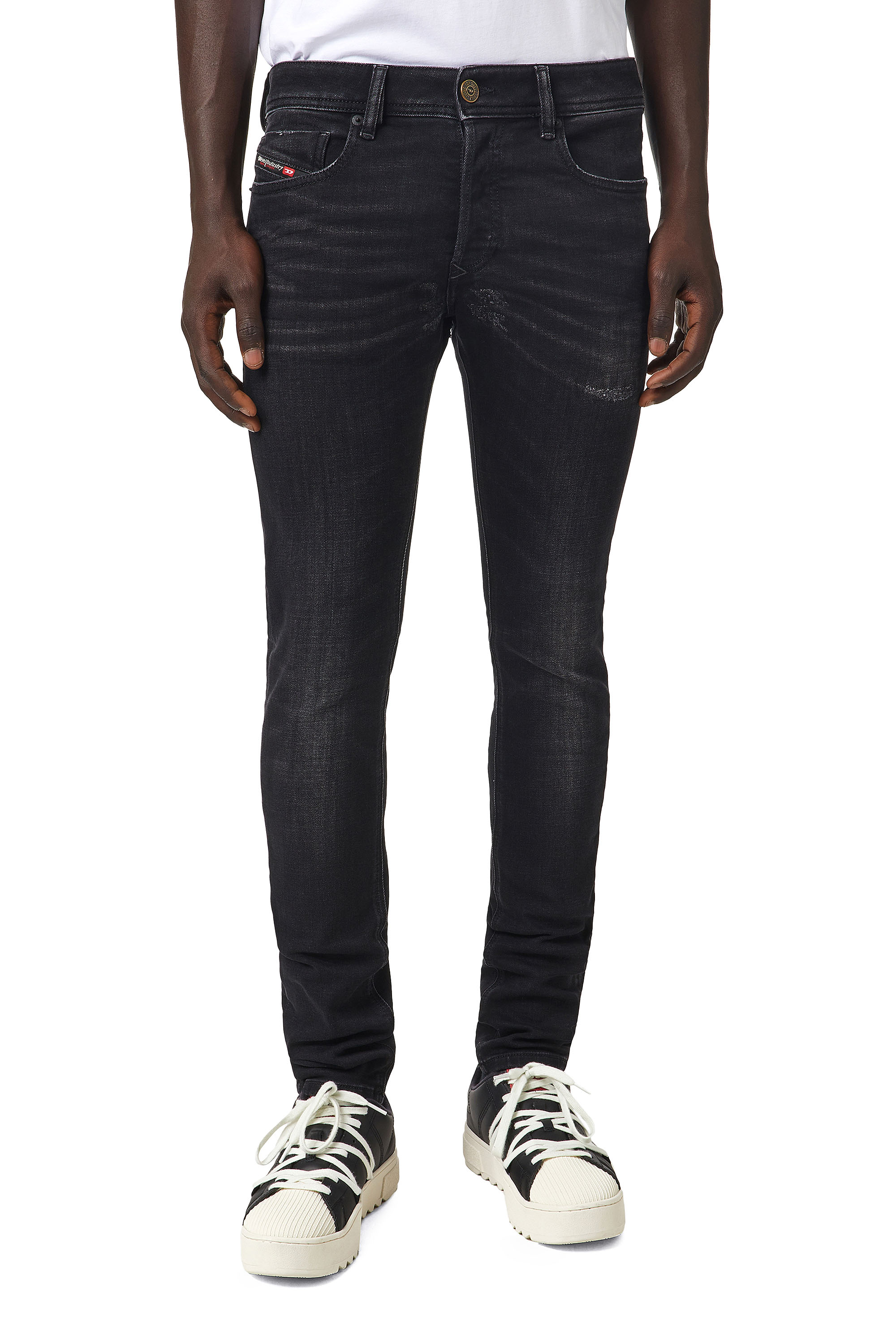 Sleenker 09A89, Negro/Gris oscuro - Vaqueros