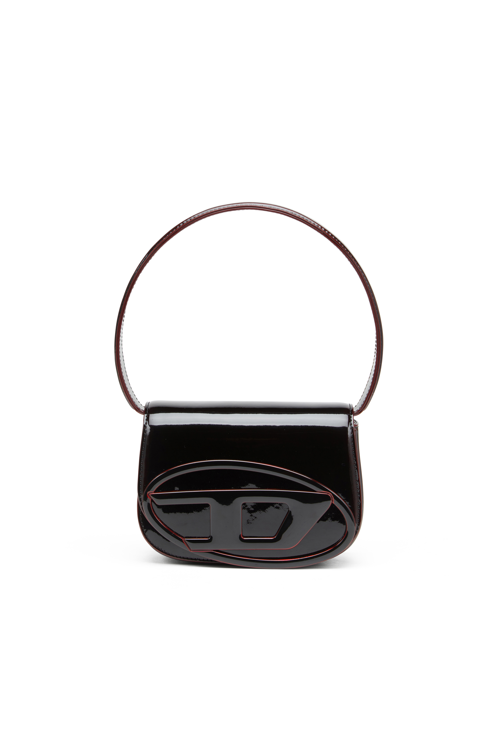 Diesel - 1DR, Woman's 1DR-Iconic 1DR bag in liquid PU in Burgundy - 2