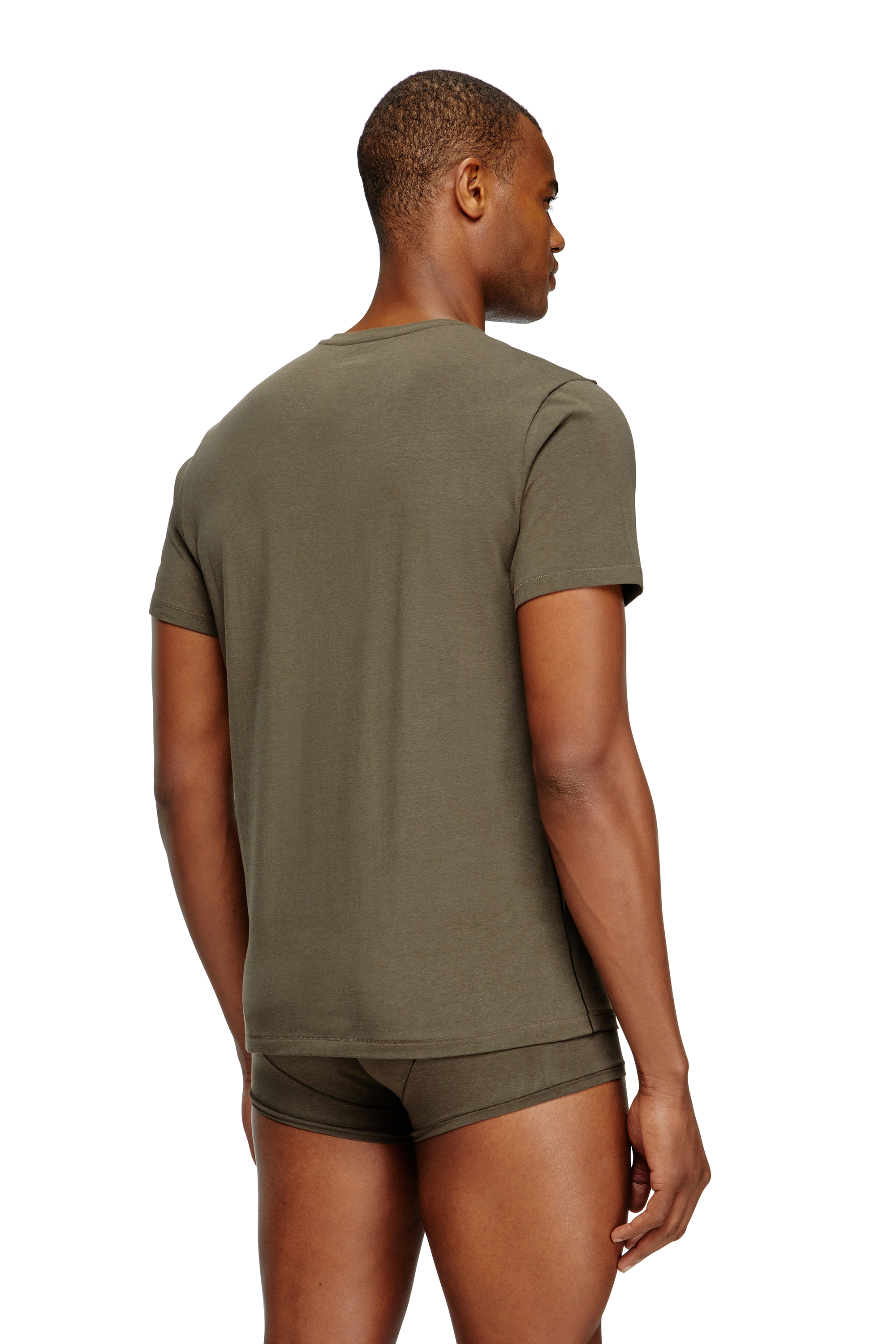 Diesel - RANDAL-D-MONO-2PACK, Paquete de 2 camisetas de tejido de punto fluido Hombre in Multicolor - 4