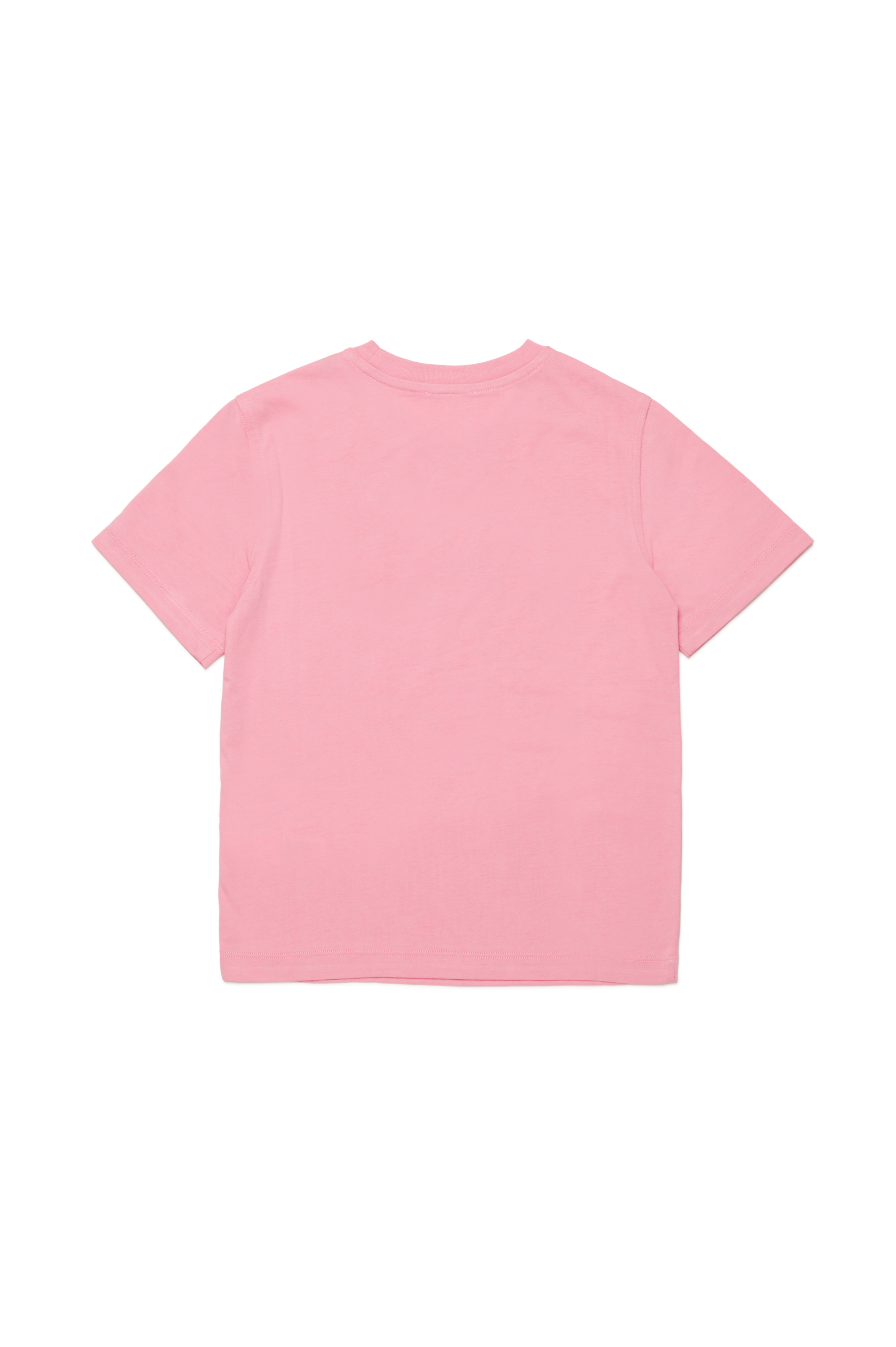 Diesel - TREGL4, Camiseta con corazón con logotipo en relieve Mujer in Rosa - 2