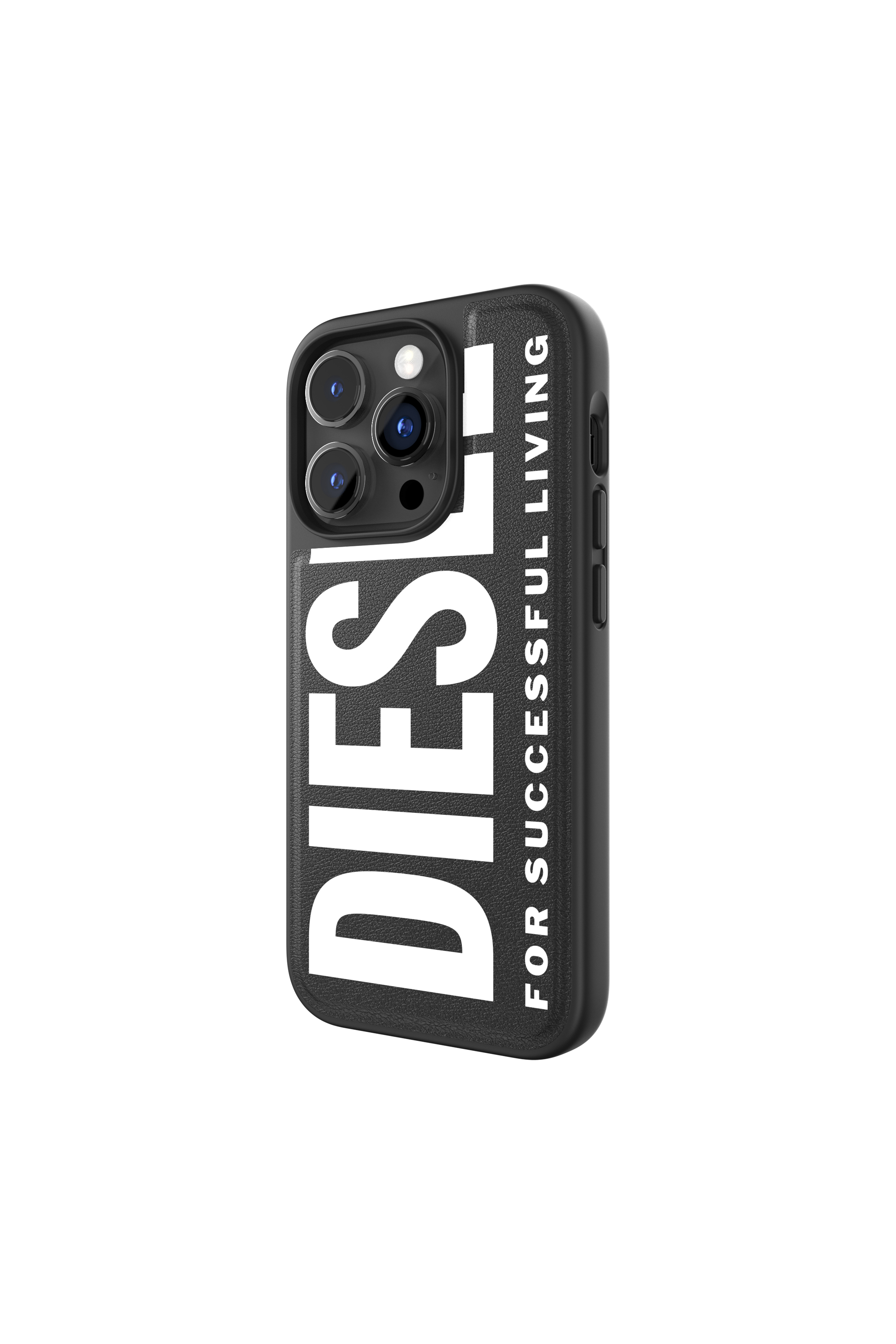 Diesel - 50257 MOULDED CASE, Funda moldeada por iPhone 14 Pro Unisex in Negro - 4