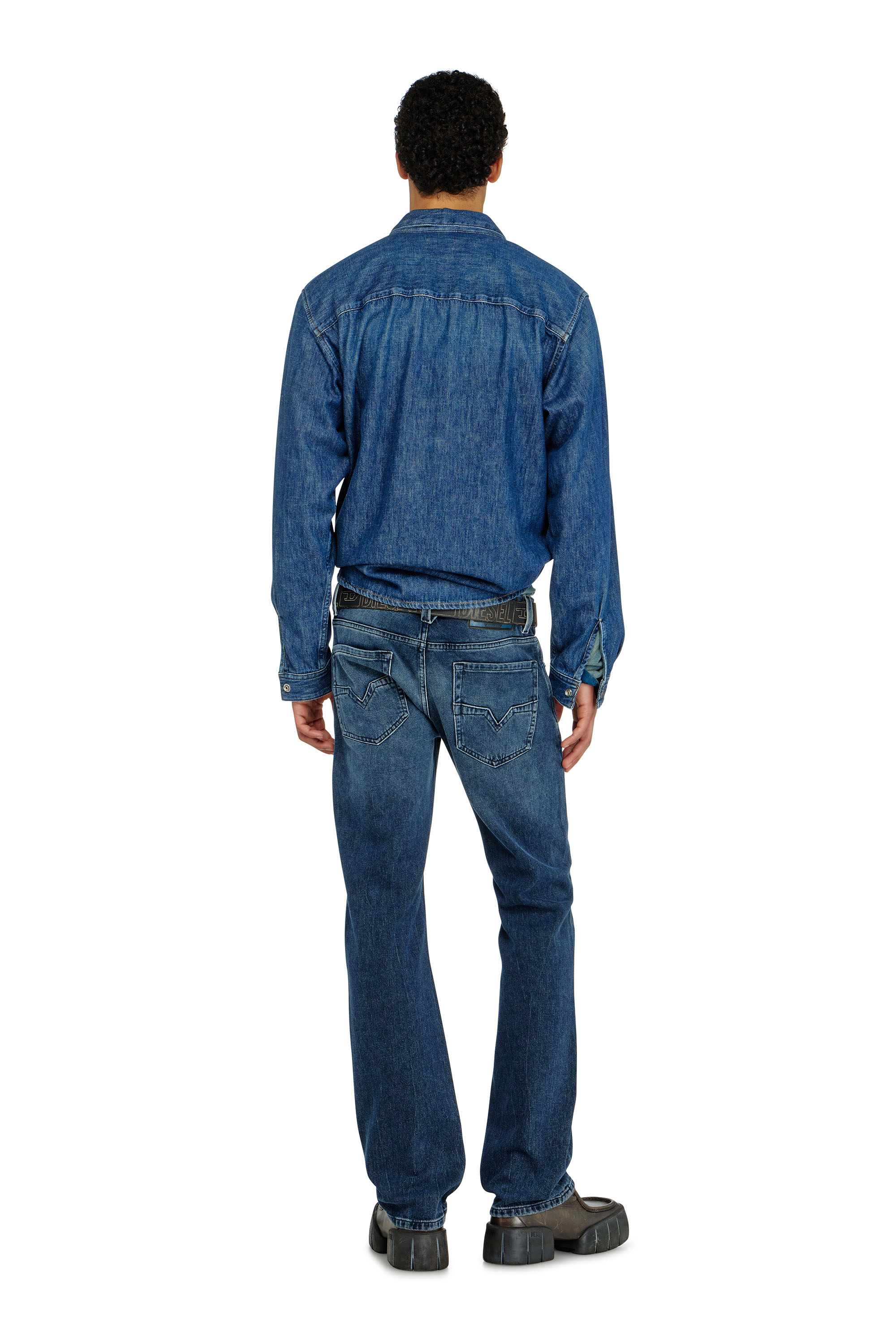 Diesel - Regular Jeans 1985 Larkee 0KBBM Hombre, Azul Oscuro - 4
