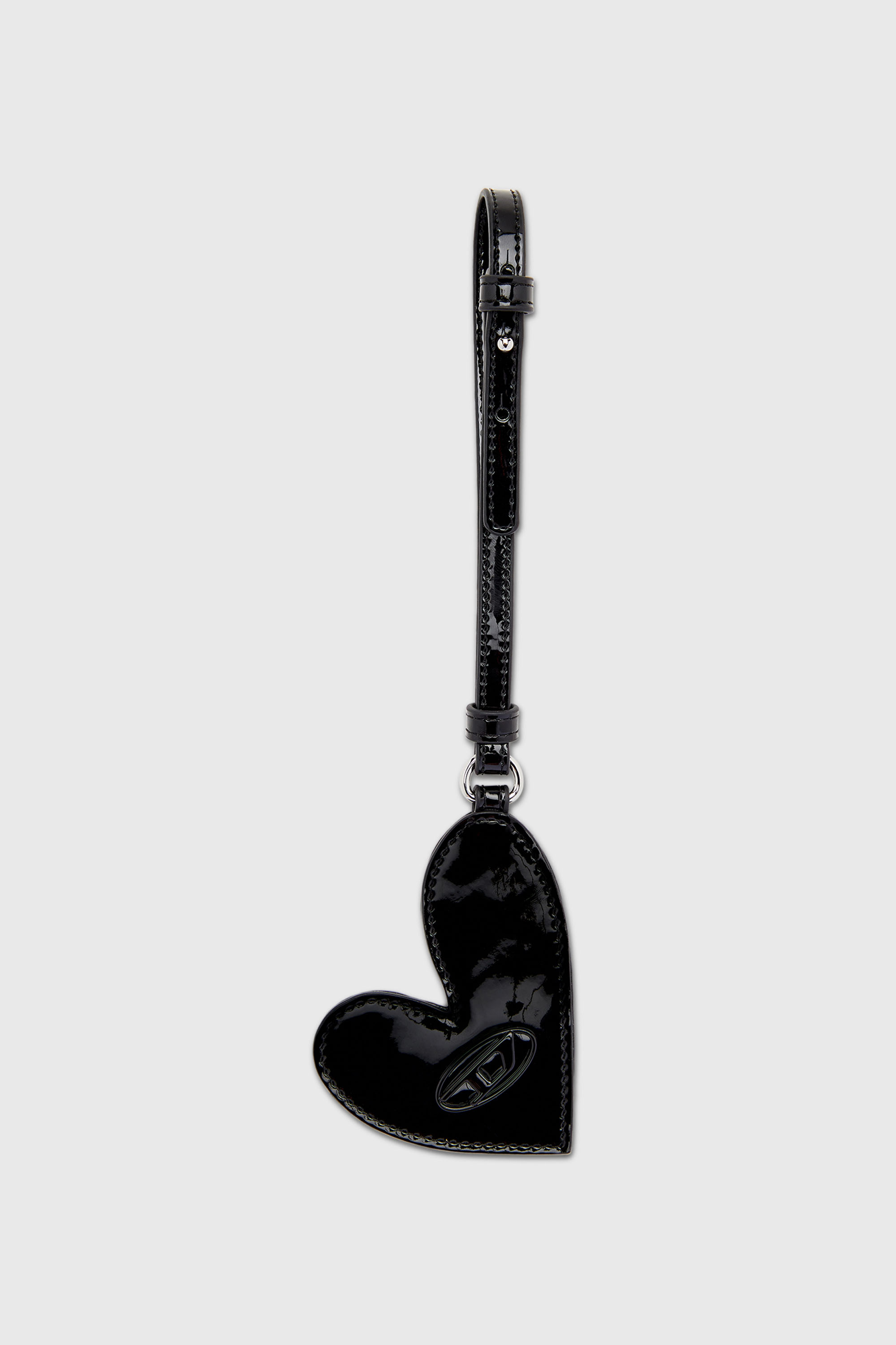 Diesel - PLAY MIRROR, Colgante en forma de espejo con acabado brillante Mujer in Negro - 1