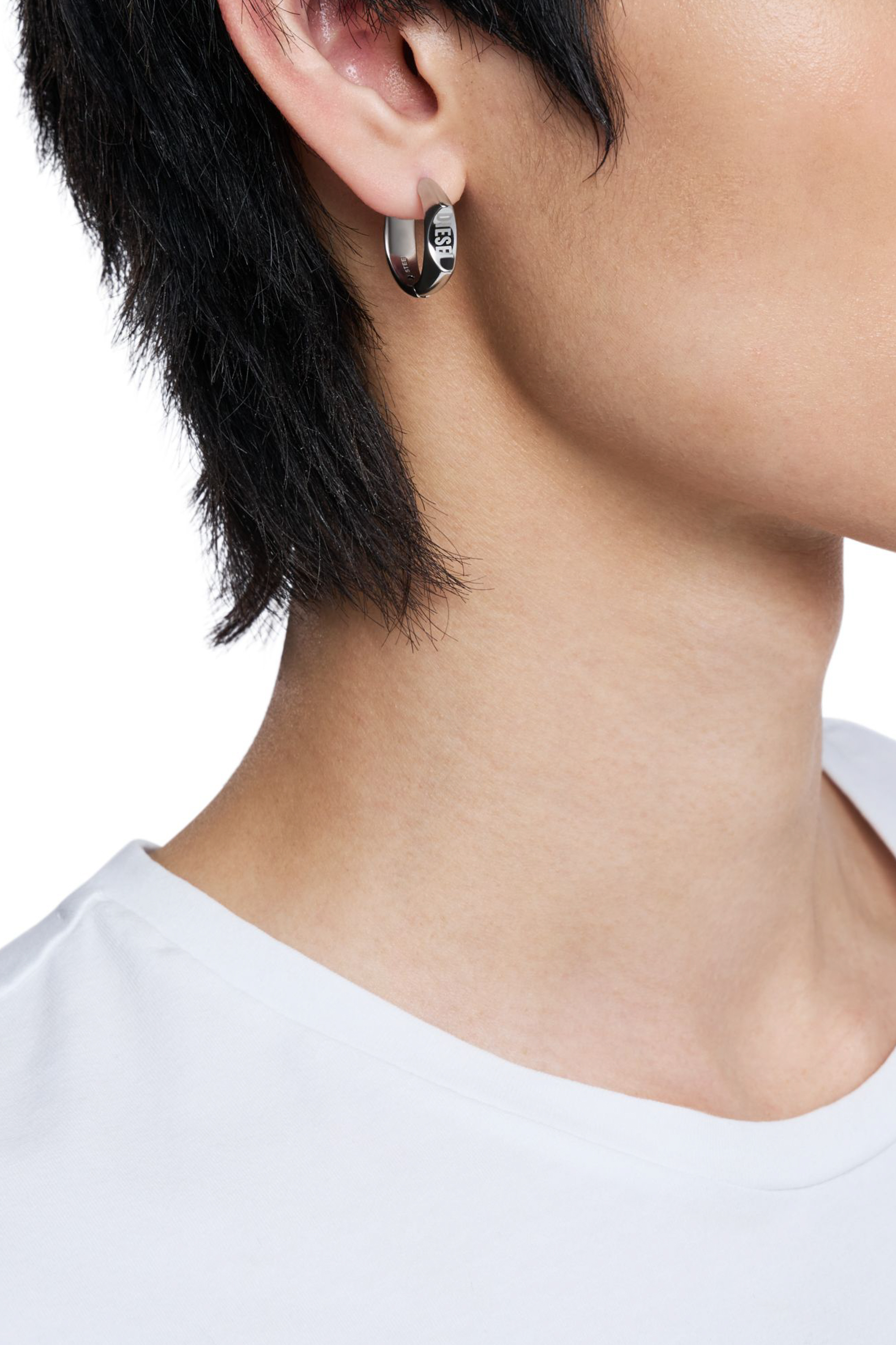 Diesel - DX1631040 JEWELLERY, Aro de acero inoxidable Unisex in Plateado - 4