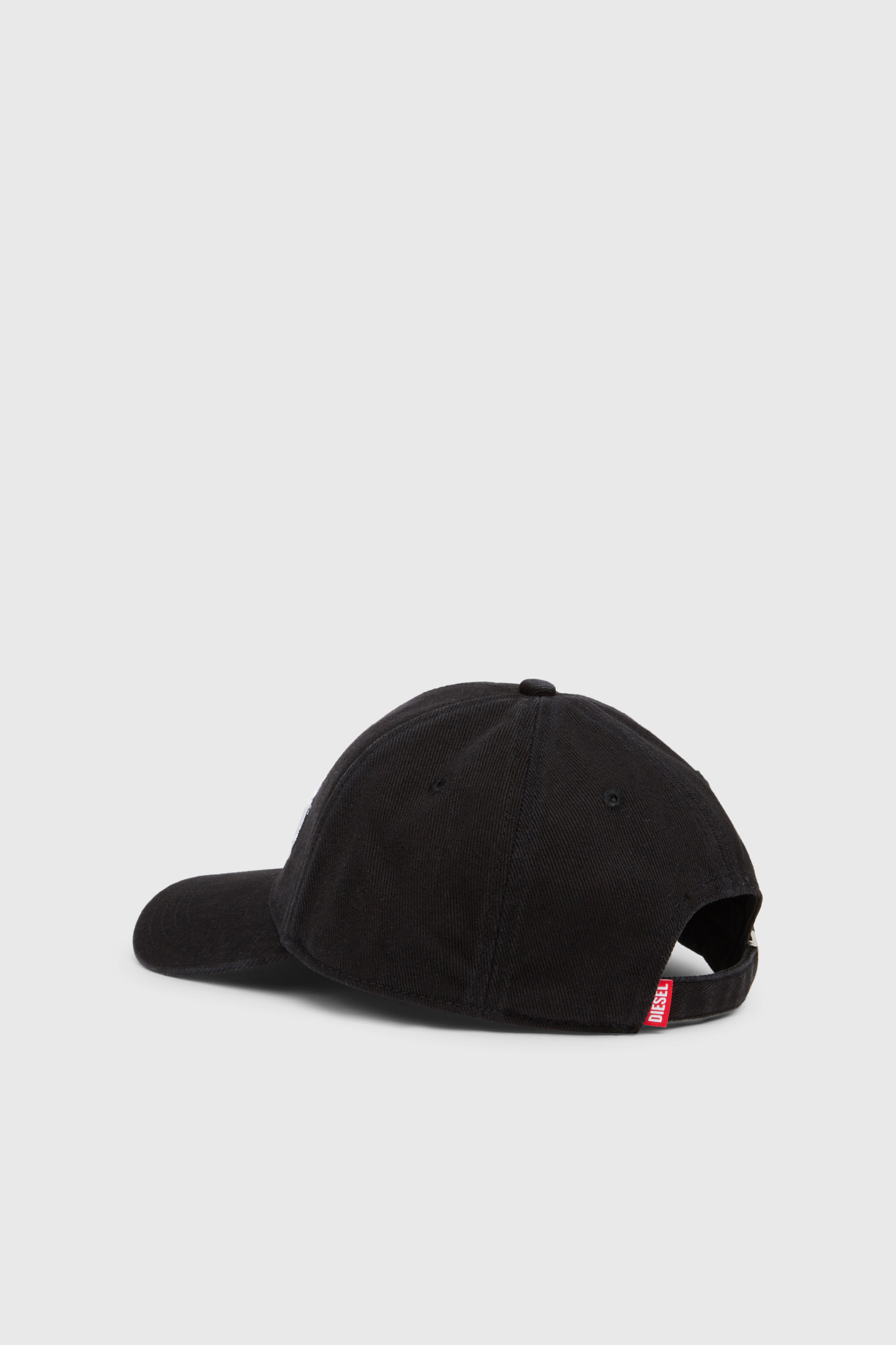 Diesel - CORRY-DIV-WASH, Gorra de b&eacute;isbol con logotipo bordado Hombre in Negro - 2