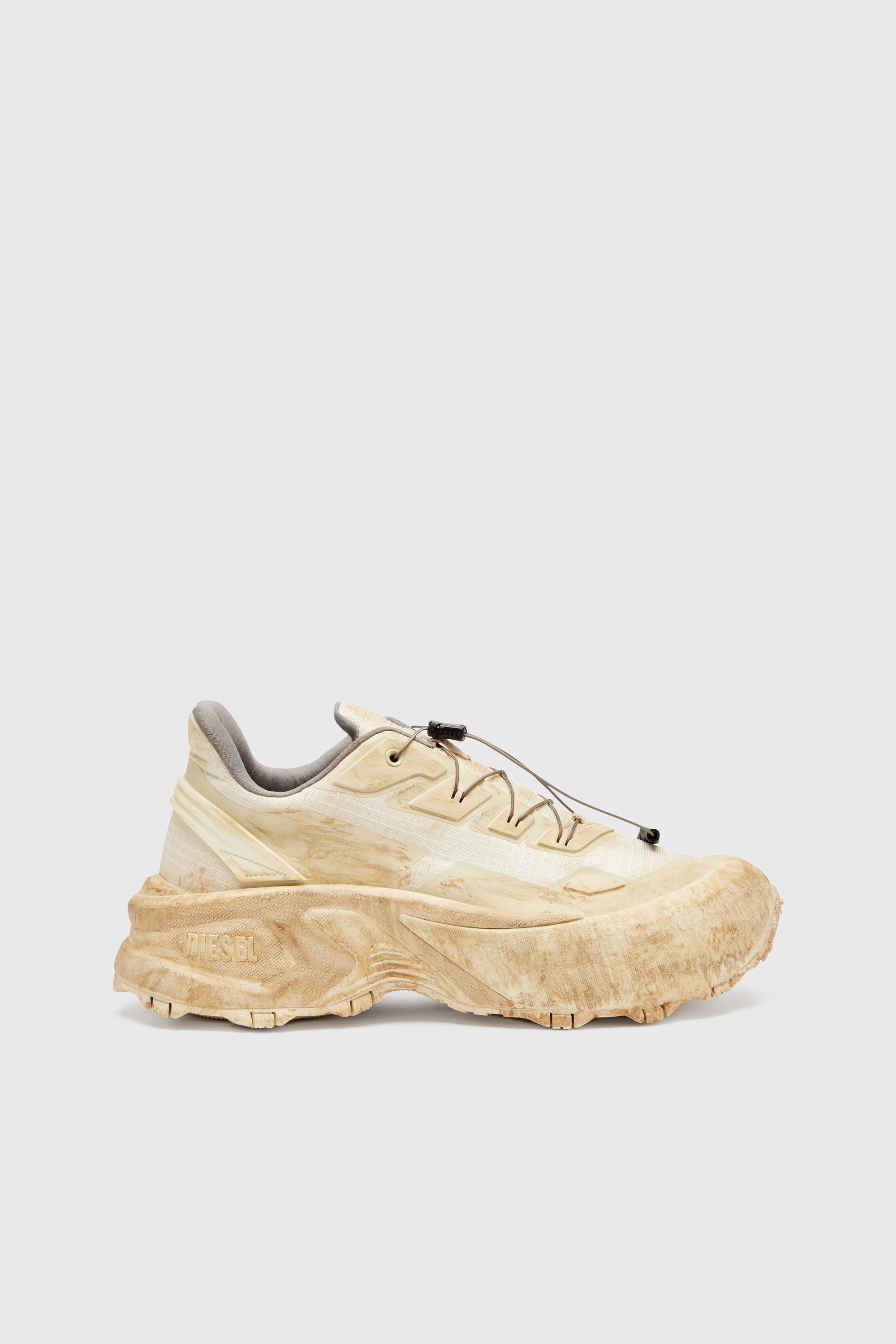 Diesel - D-CAGE RUNNER, D-Cage Runner-Zapatillas gruesas en ripstop Hombre in Beige - 1