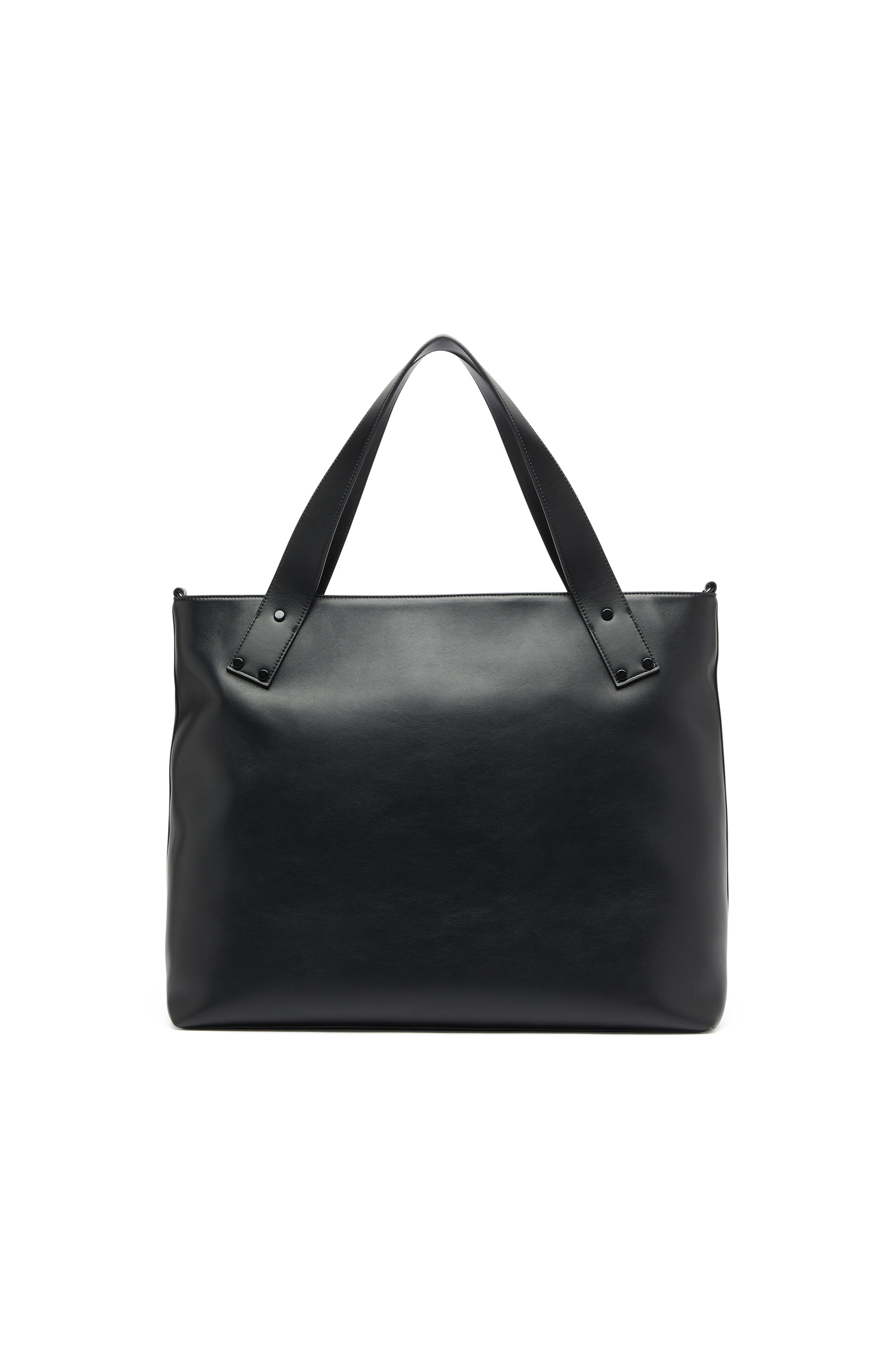 Diesel - RIVET-D TOTE E\W, Rivet-D -  Bolso shopping con cremallera y bolsillo con solapa Hombre in Negro - 2
