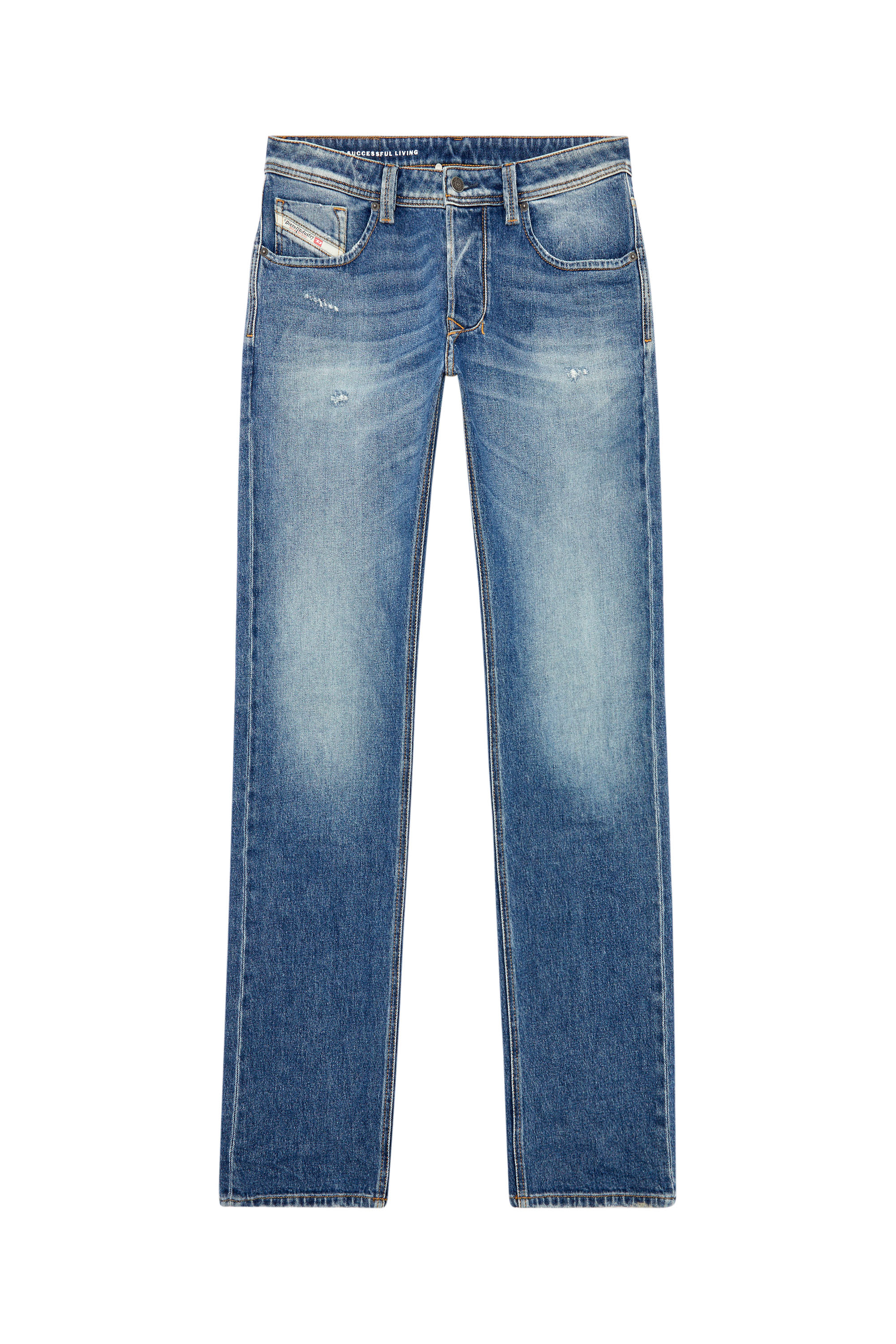 Diesel - Straight Jeans 1985 Larkee 09I16, Azul medio - Image 5