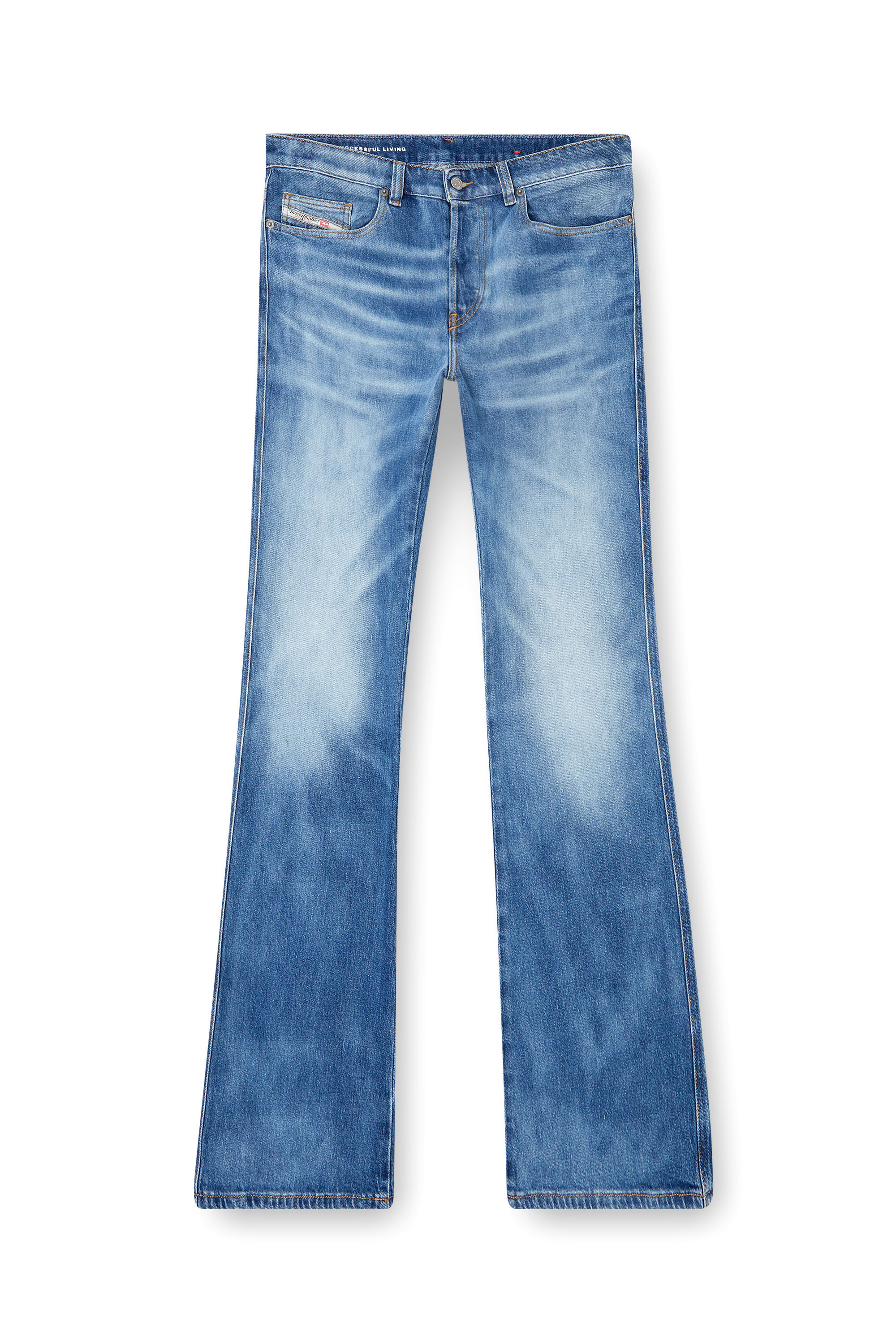 Diesel - Bootcut Jeans 1998 D-Buck 09L19 Hombre, Azul medio - 3