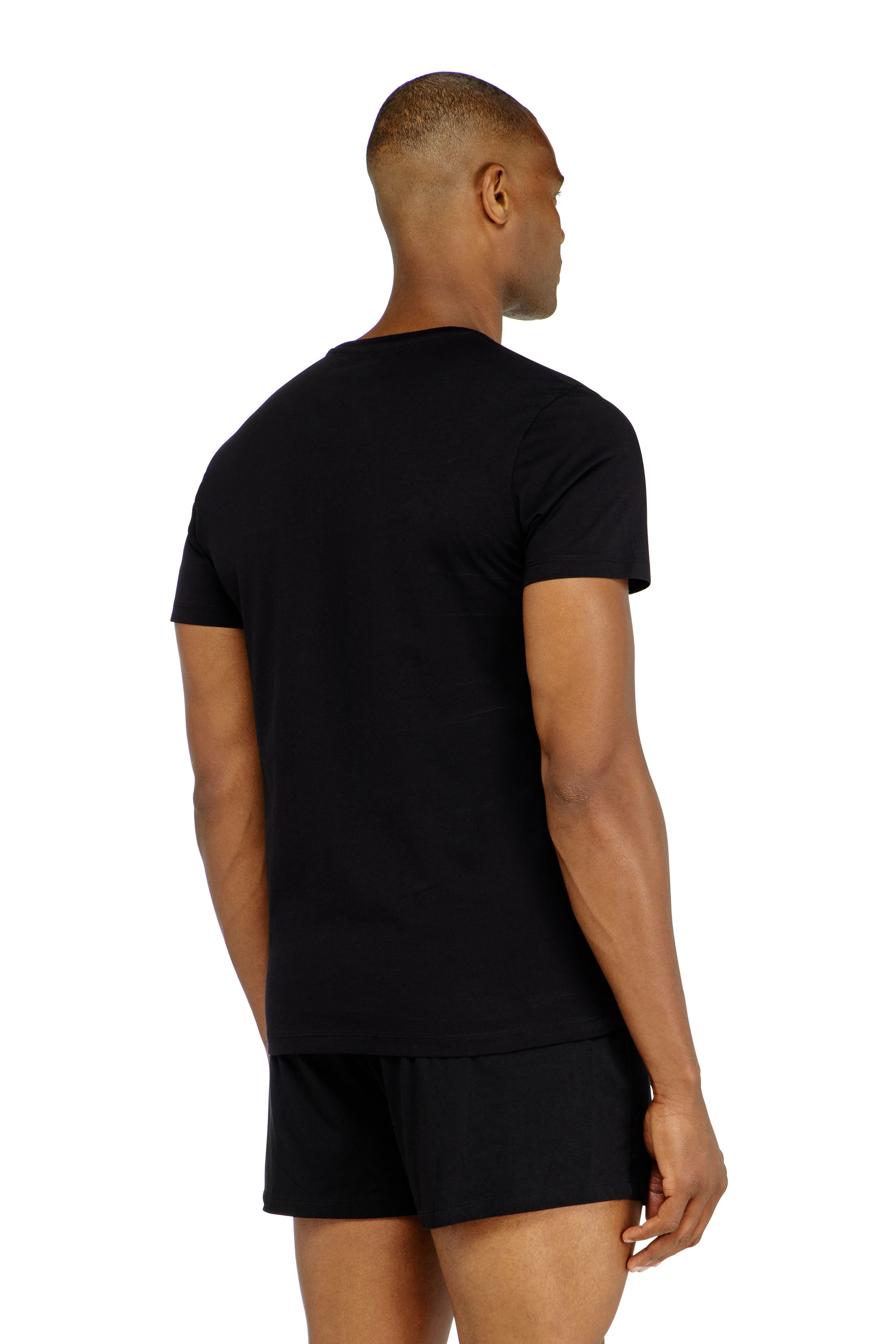 Diesel - RANDAL-D-CORE-3PACK, Pack de 3 camisetas de algod&oacute;n Hombre in Negro - 4