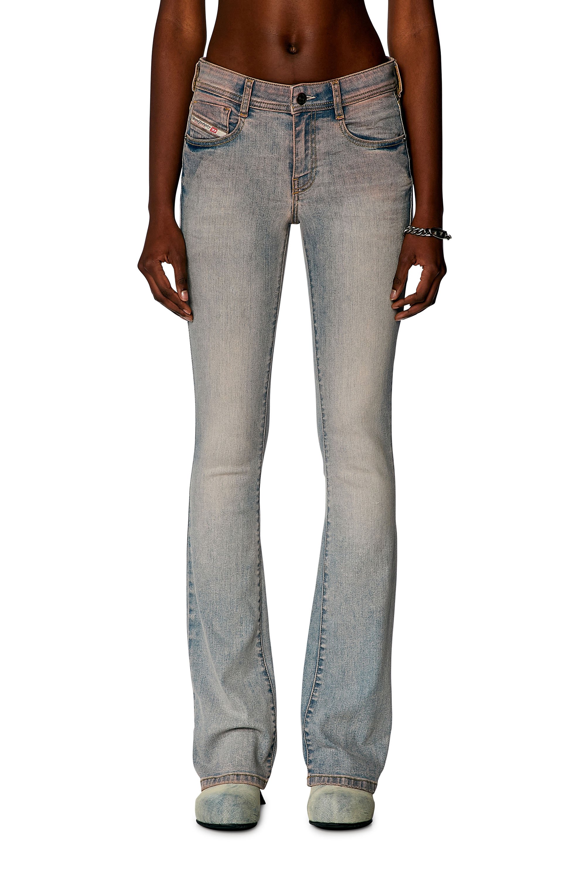 Diesel - Bootcut and Flare Jeans 1969 D-Ebbey 0PFAT, Azul Claro - Image 1
