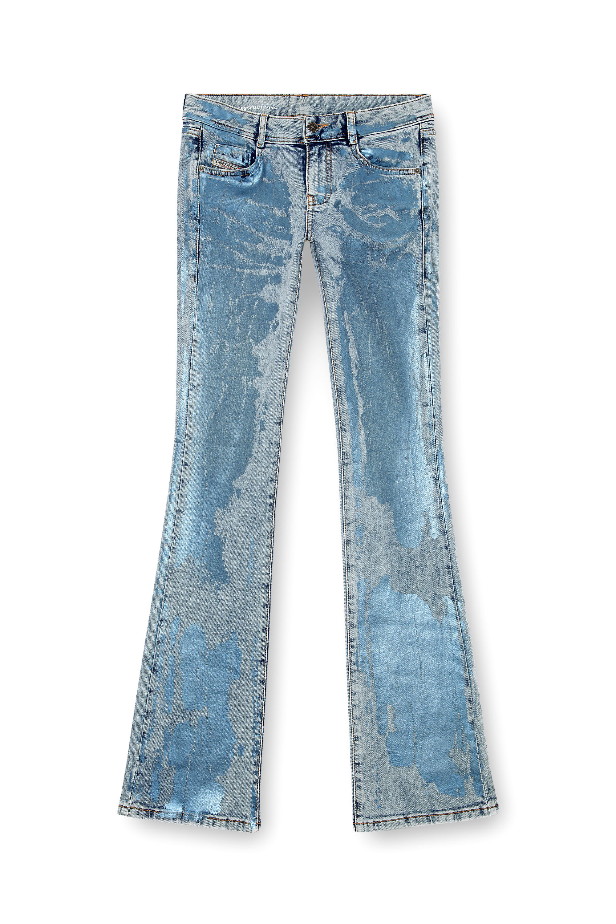 Diesel - Bootcut and Flare Jeans 1969 D-Ebbey 0AJEU, Mujer Bootcut y Flare Jeans - 1969 D-Ebbey in Azul marino - Image 3