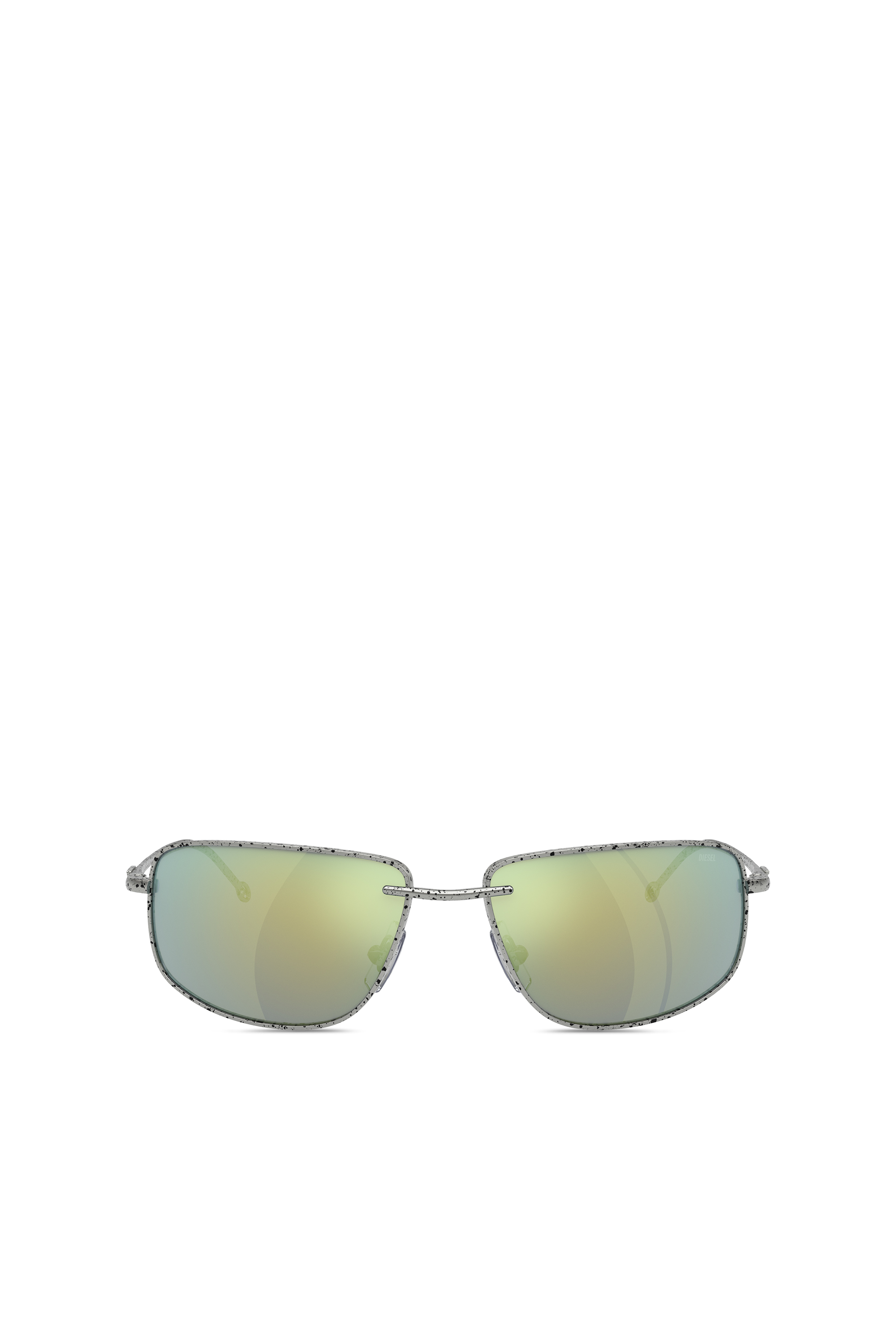 Diesel - 0DL1005, Unisex Racer shape sunglasses in metal in Multicolor - Image 1