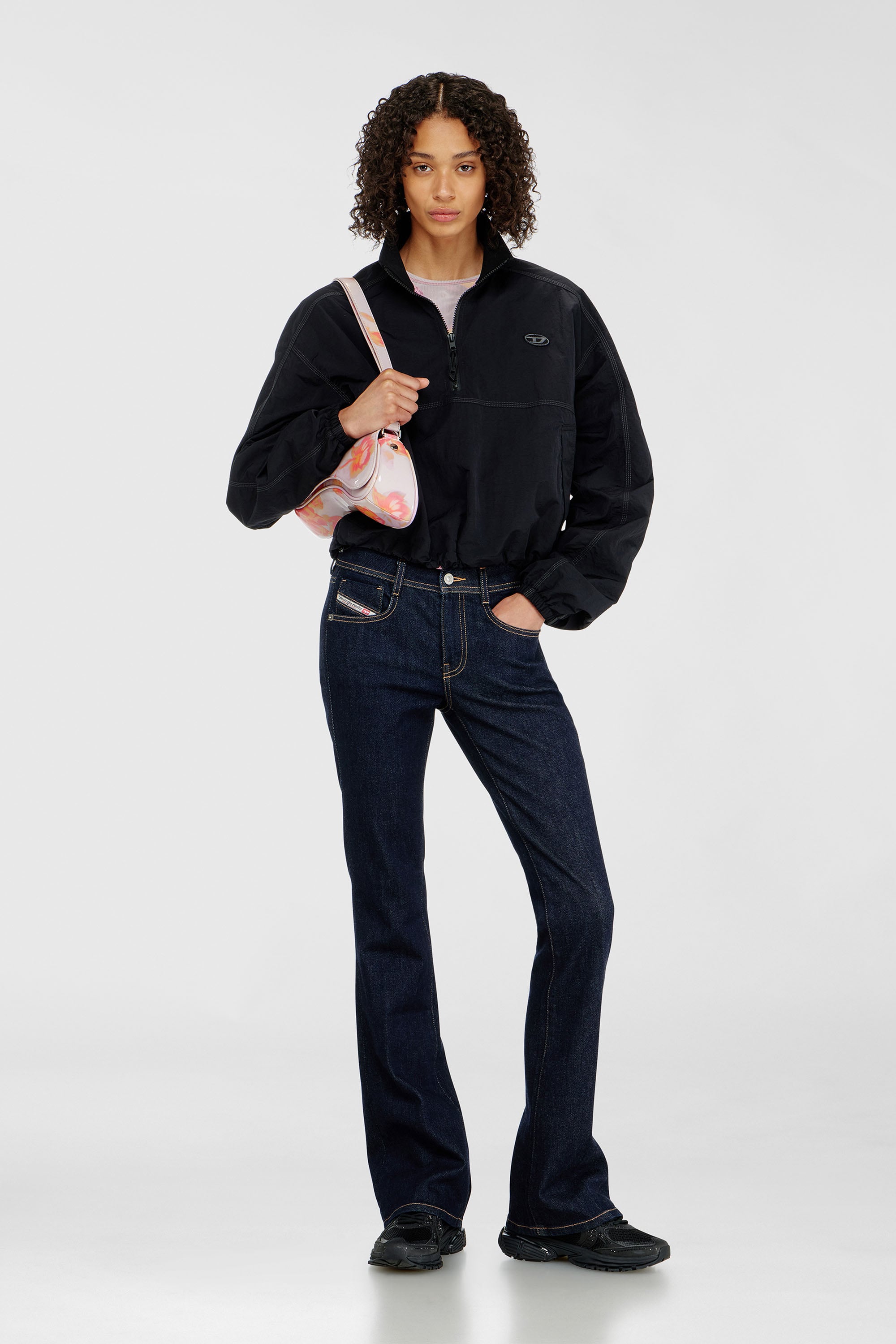 Diesel - Bootcut Jeans 1969 D-Ebbey 0HDBM Mujer, Azul Oscuro - 1