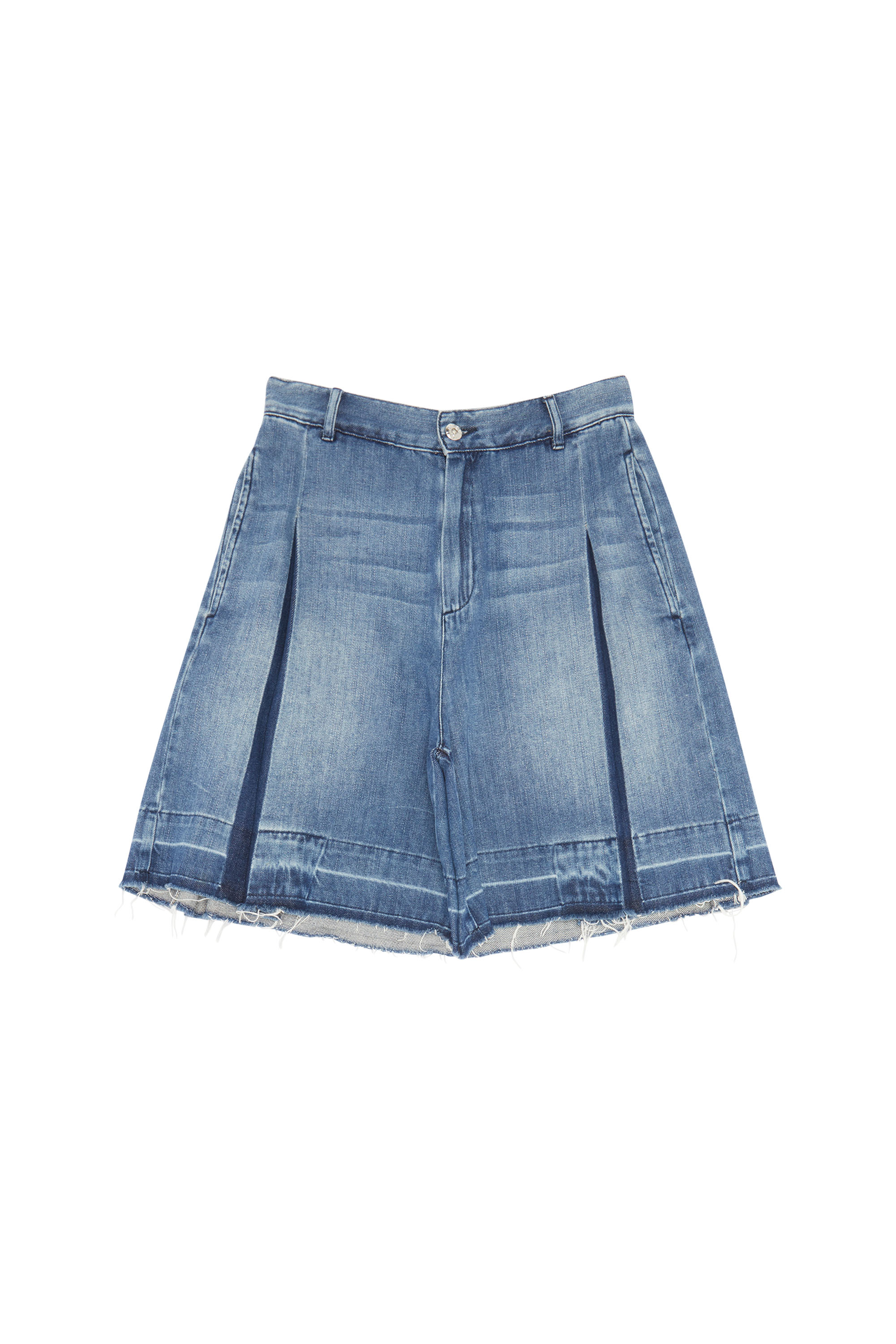 Diesel - SH DENIM PANT Mujer, Azul medio - 1