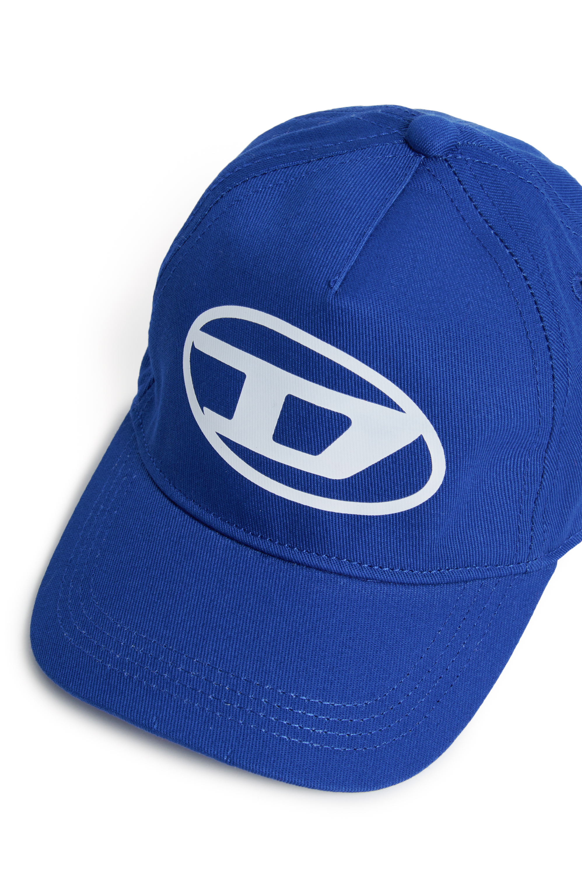 Diesel - FIMBOB, Unisex Gorra de béisbol con estampado Oval D in Azul marino - Image 3