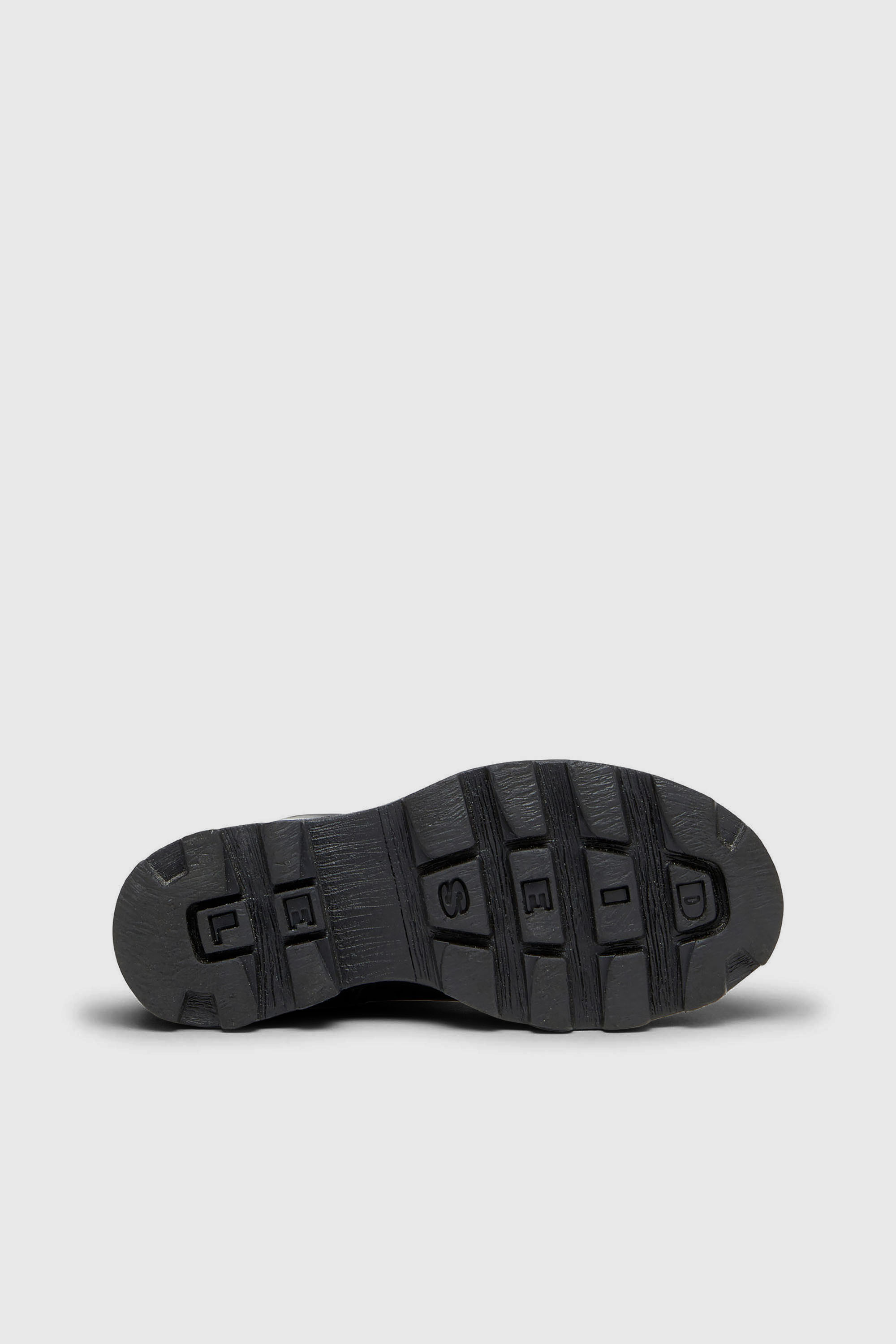 Diesel - D-HAMMER BKR D W, D-Hammer-Botas cut-out de cuero con herrajes con logo Mujer in Negro - 5