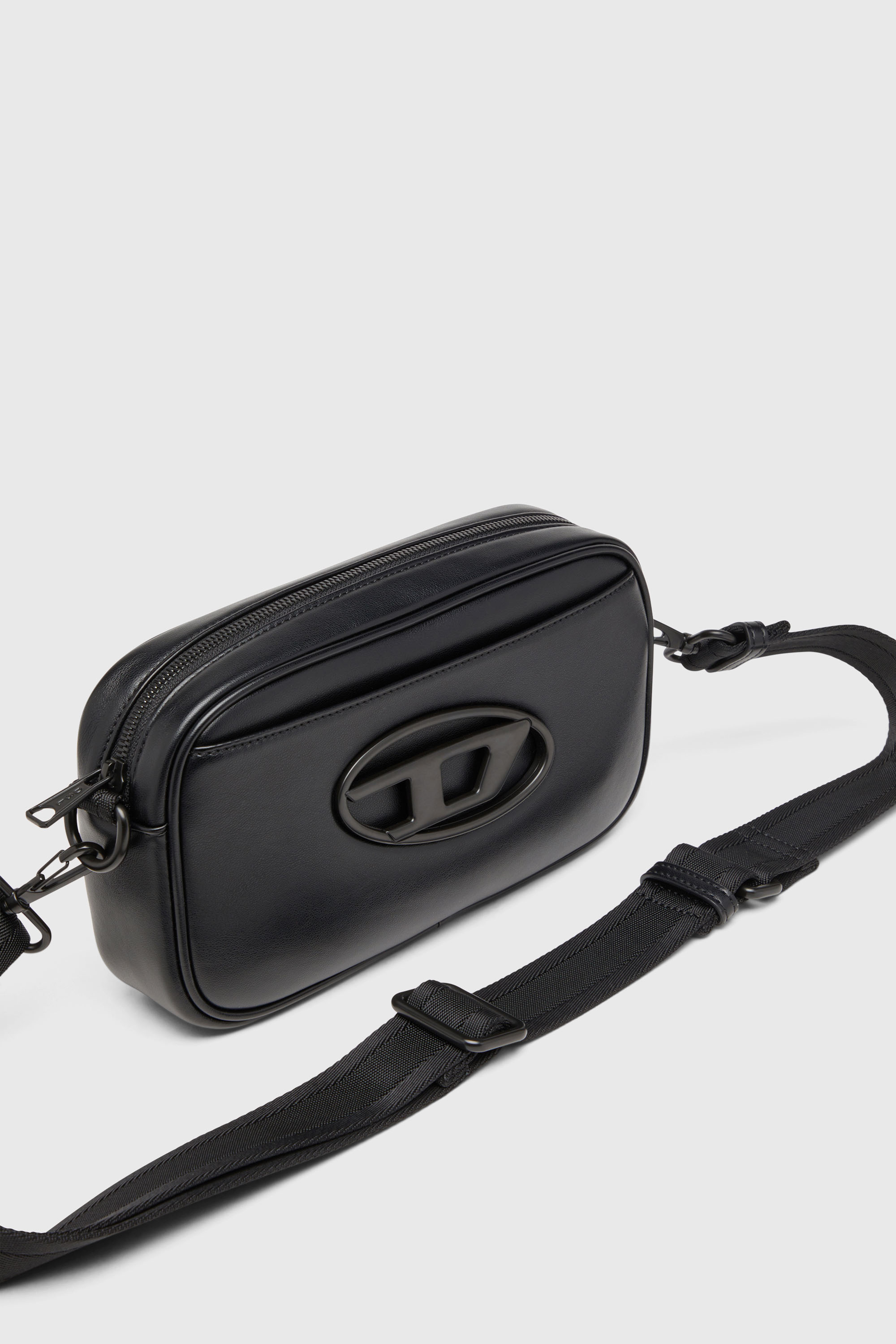 Diesel - HOLI-D CAMERA BAG, Holi-D-Bolso tipo c&aacute;mara de neopreno y poliuretano Hombre in Negro - 5
