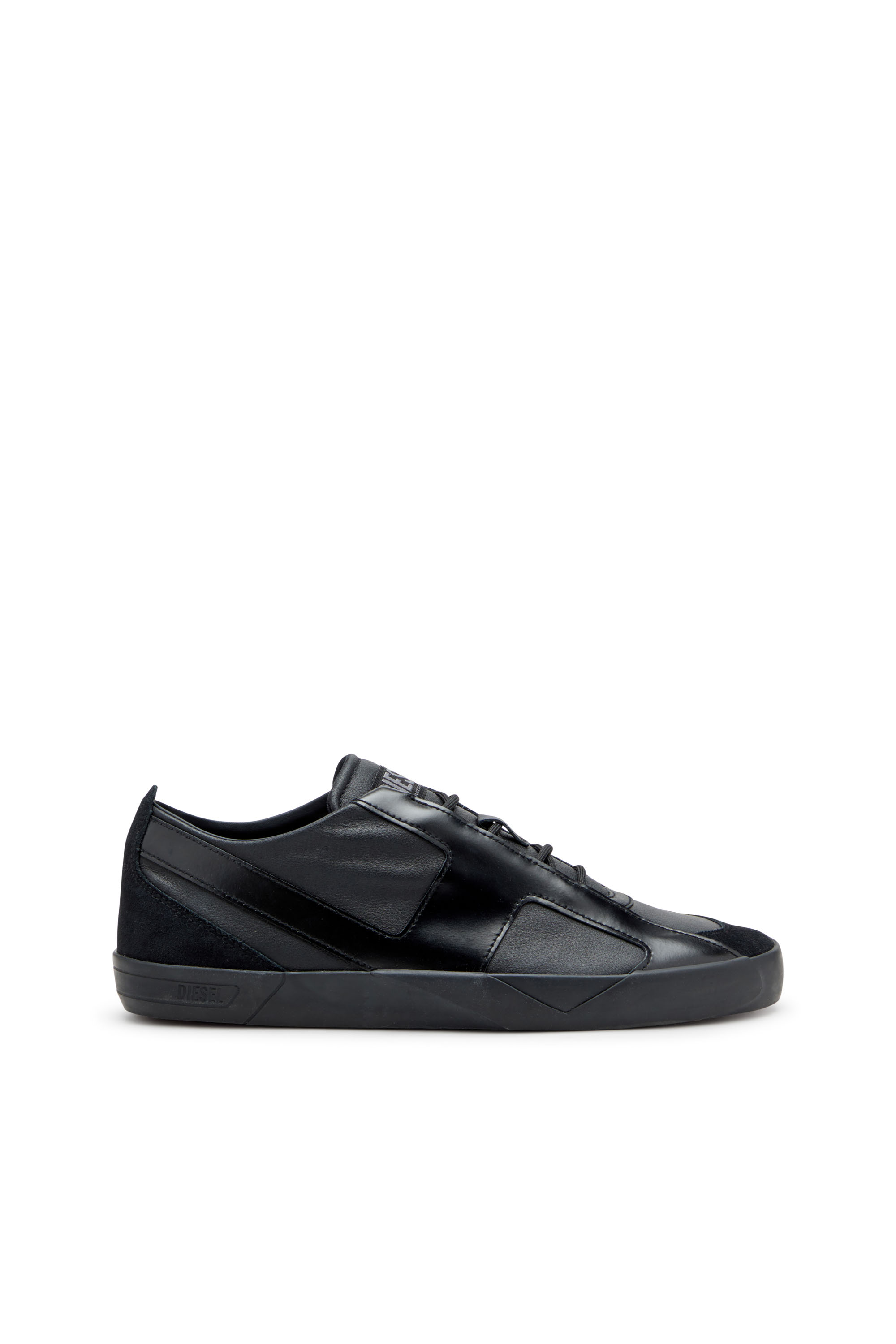 Diesel - S-SLANTE-D LOW, Deportivas de ante y cuero con logotipo D Hombre in ToBeDefined - 1