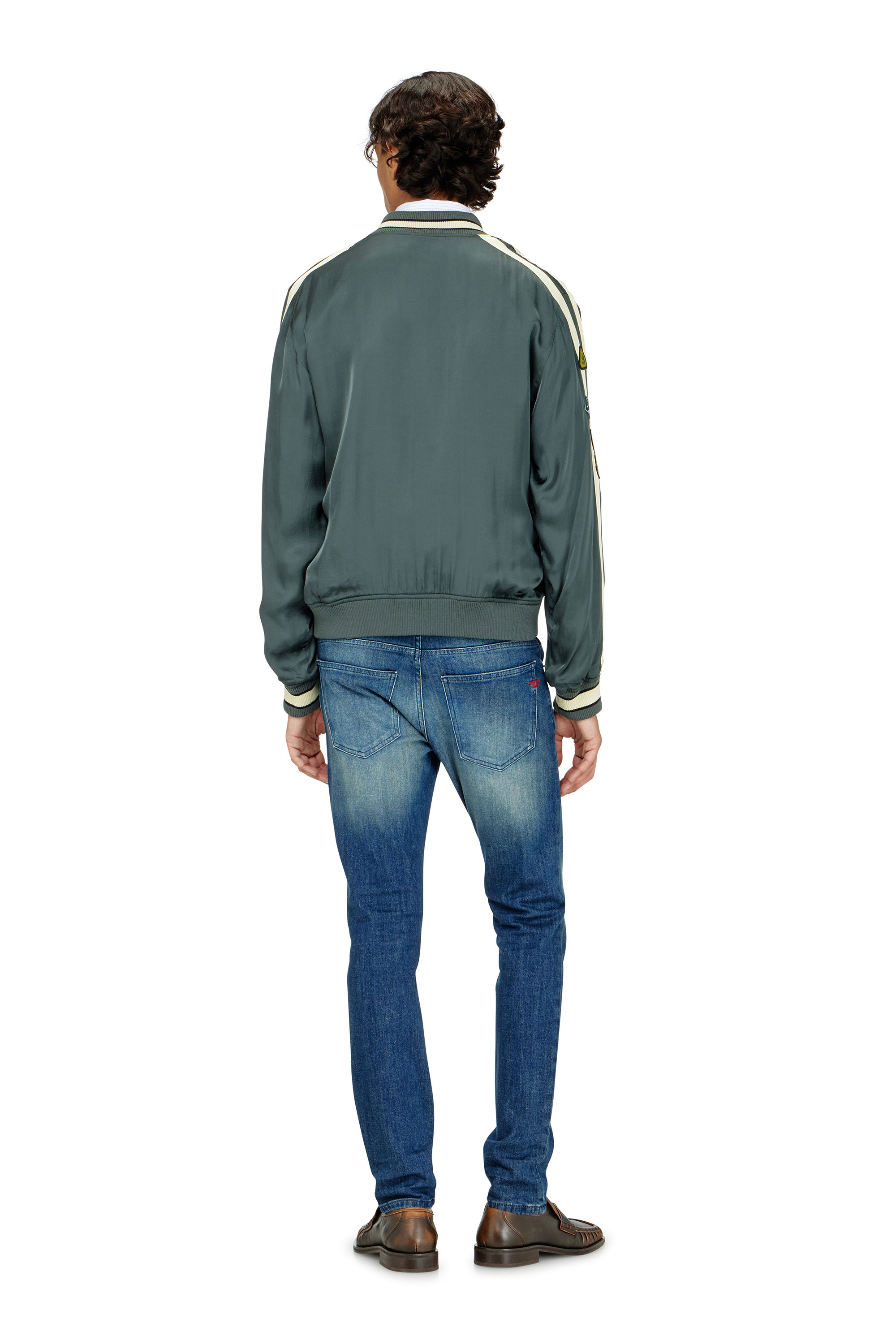 Diesel - Slim Jeans 2019 D-Strukt 0KBBR Hombre, Azul Oscuro - 3