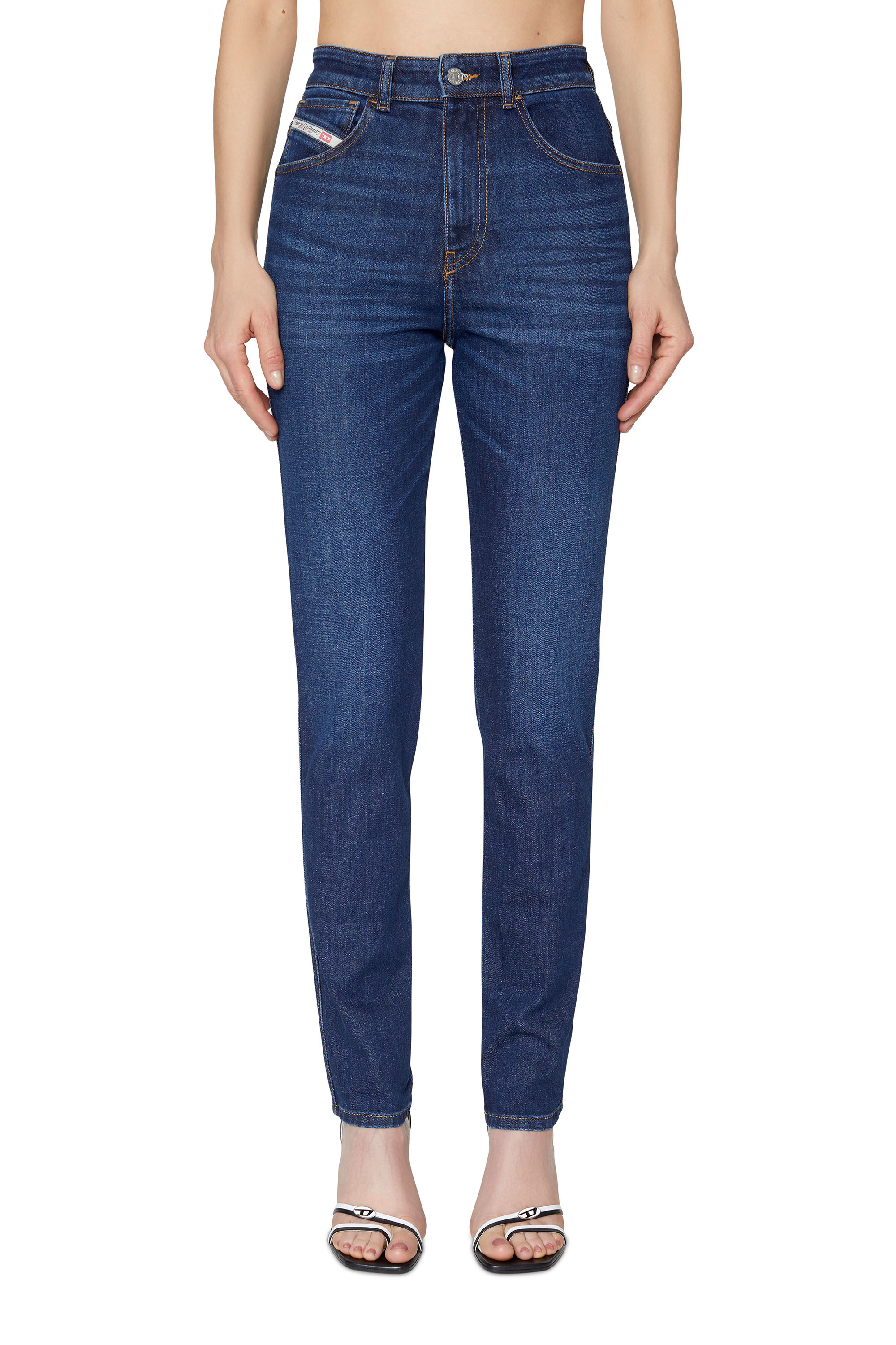 Diesel - 1994 09B90 Straight Jeans, Azul Oscuro - Image 1