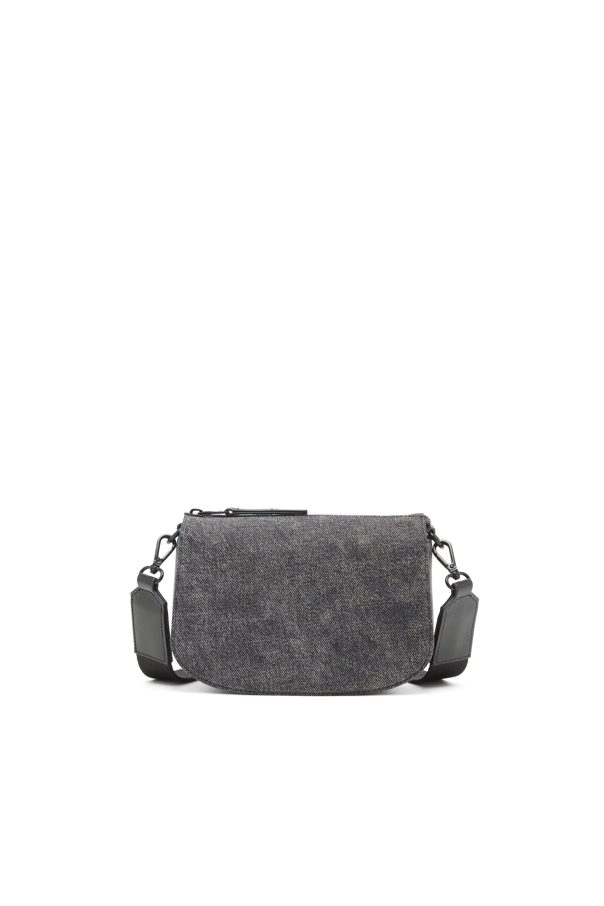 Diesel - 1DR CAMERA BAG, 1DR-Bolso para cámara en denim lavado Unisex in Gris - 2