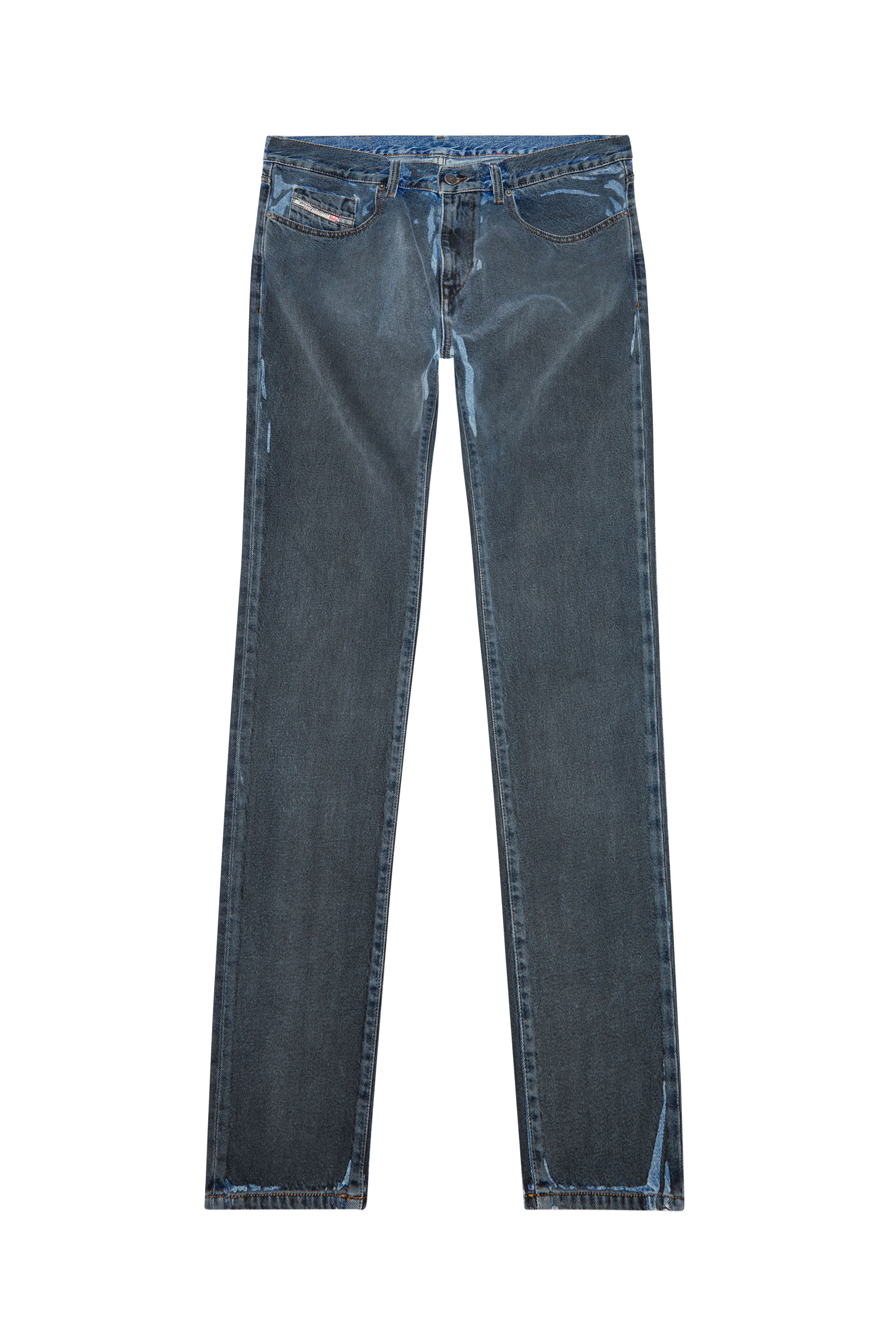 Diesel - Slim Jeans 2019 D-Strukt 09I47, Negro/Gris oscuro - Image 5