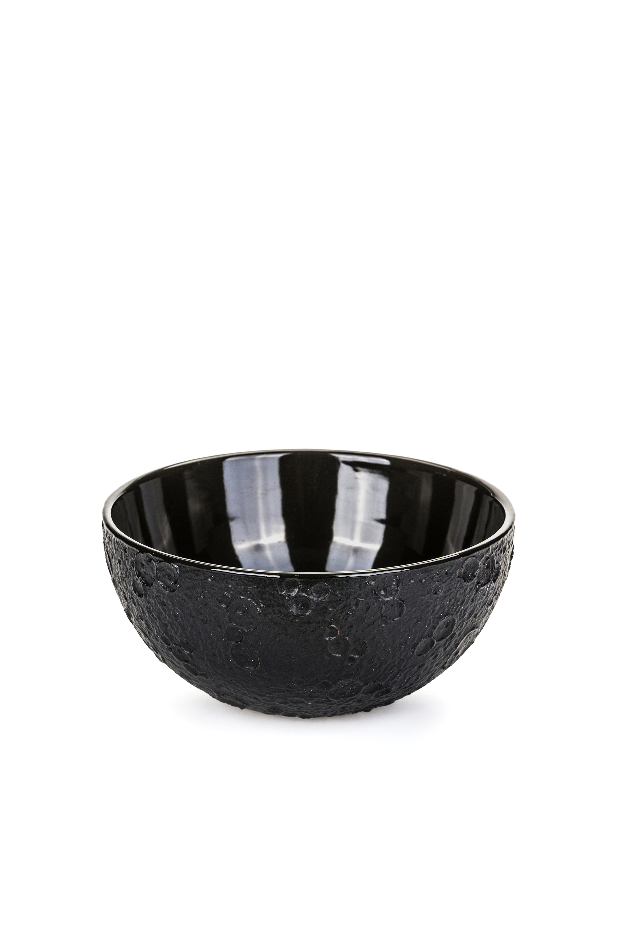 Diesel - 10872 COSMIC DINER, Unisex's Black stoneware bowl, &oslash; cm 19 / 7.5" in Black - 1