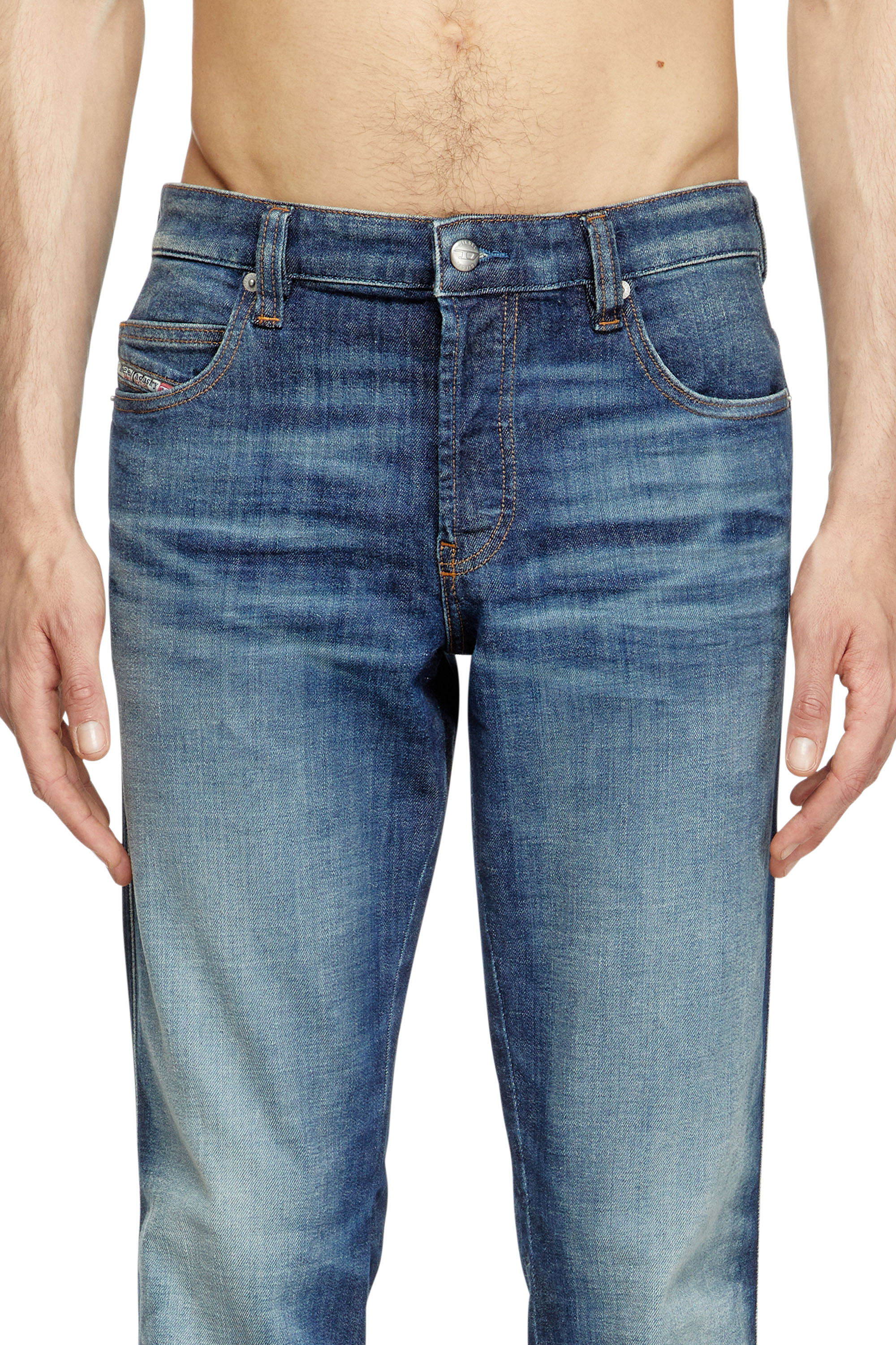 Diesel - Slim Jeans 1993 D-Vyl 0DBEI Hombre, Azul Oscuro - 4