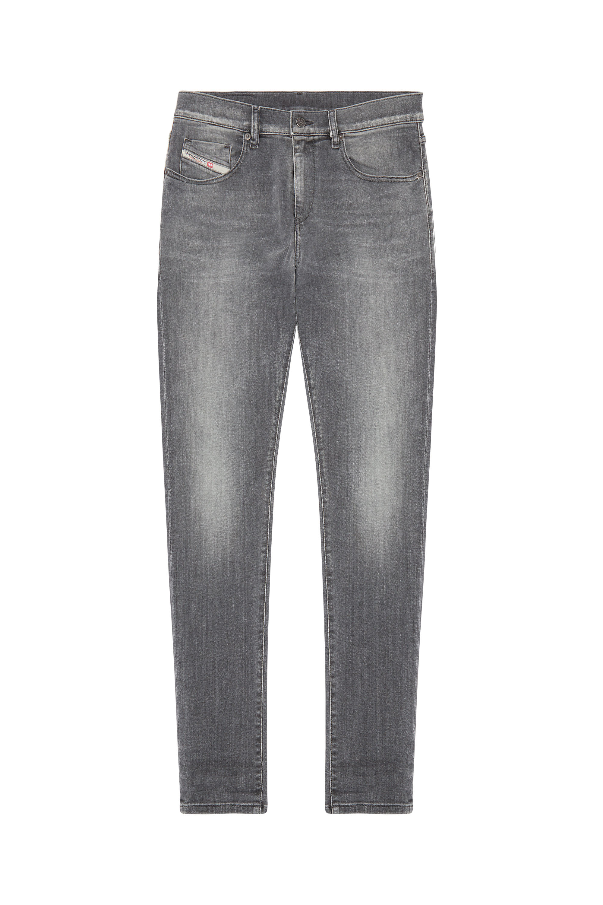 Diesel - Slim Jeans 2019 D-Strukt 09F91, Gris - Image 5