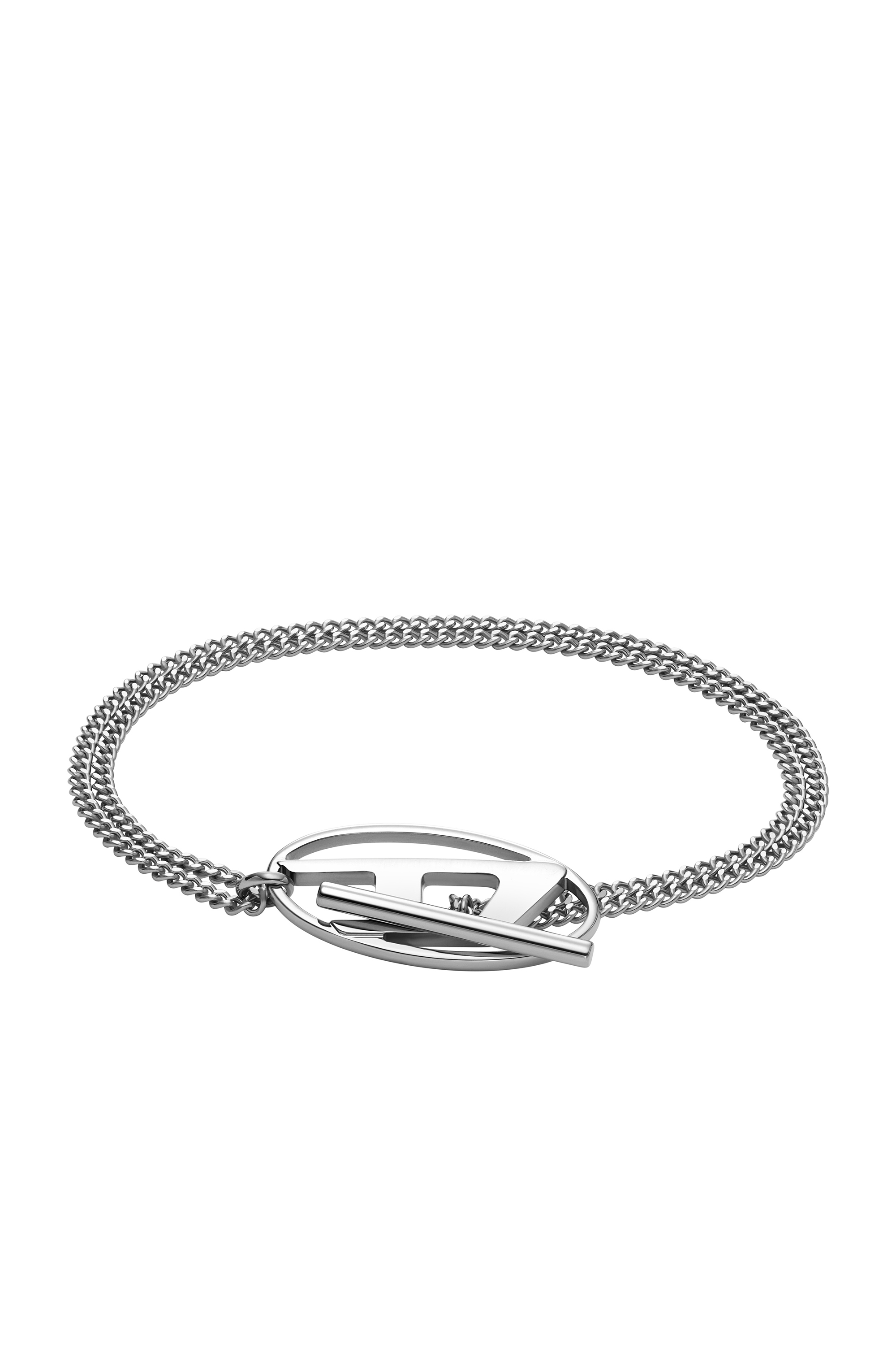 Diesel - DX1535040, Pulsera de cadena de acero inoxidable Unisex in Plateado - 1