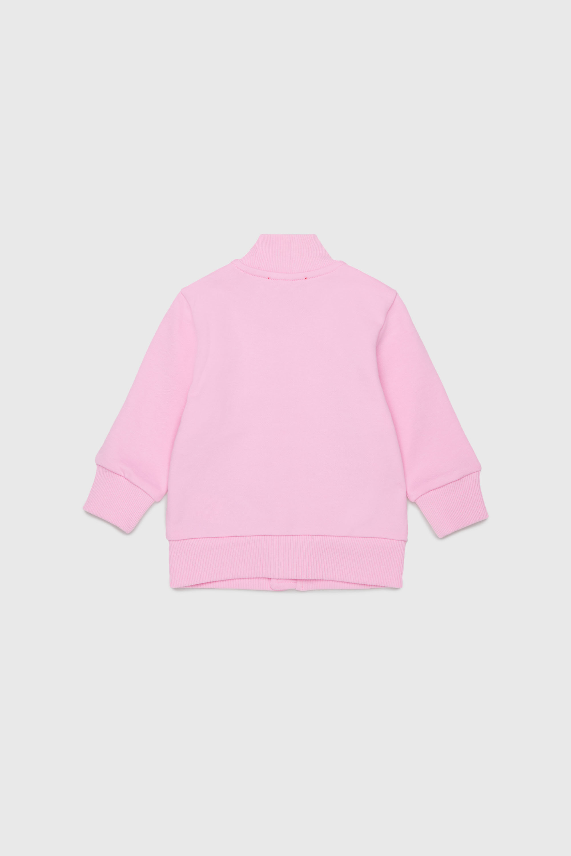 Diesel - SDSELZIPB, Sudadera con cremallera y estampado de logo Unisex in Rosa - 2