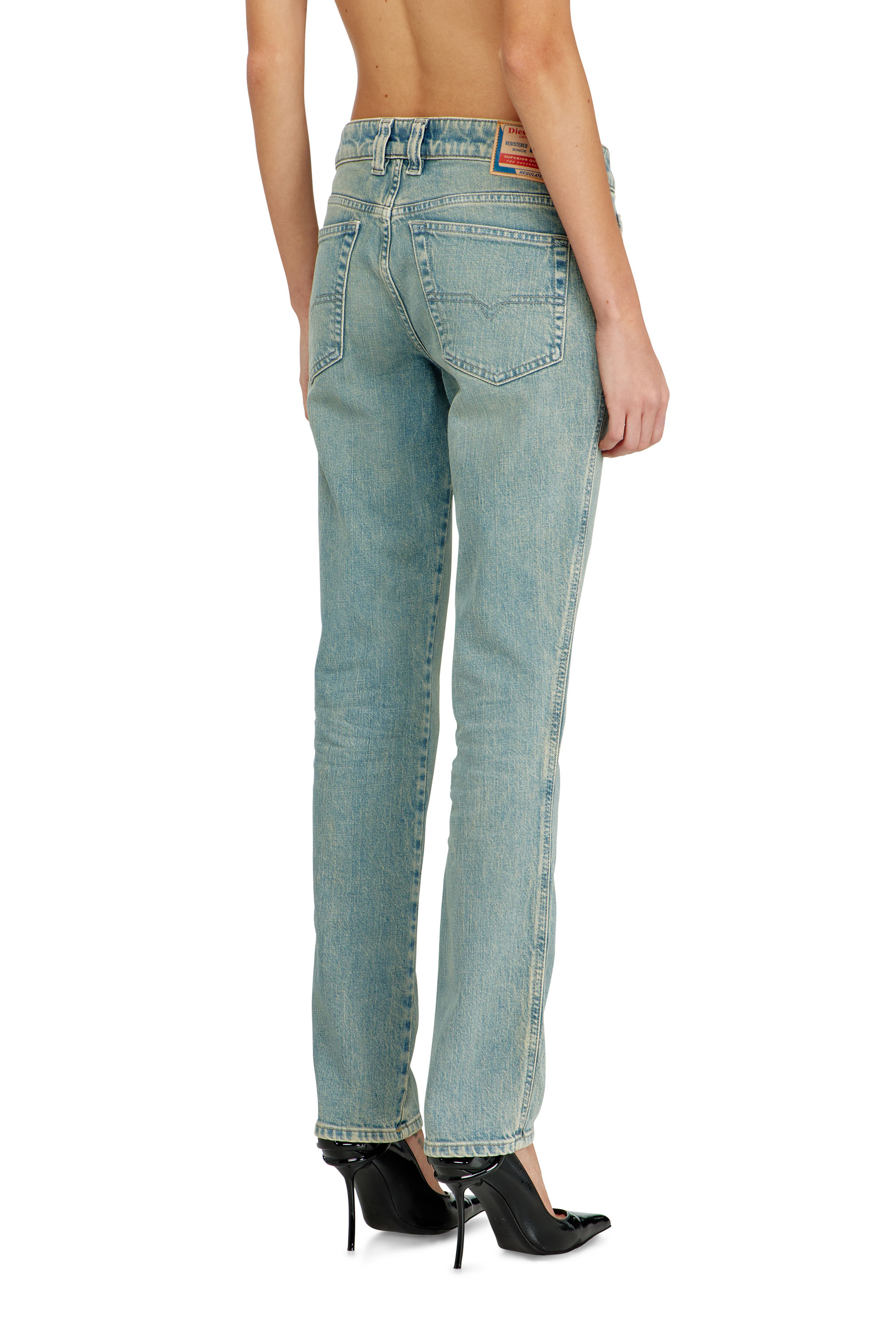 Diesel - Slim Jeans 1992 D-Jiann 09N33 Mujer, Azul medio - 4