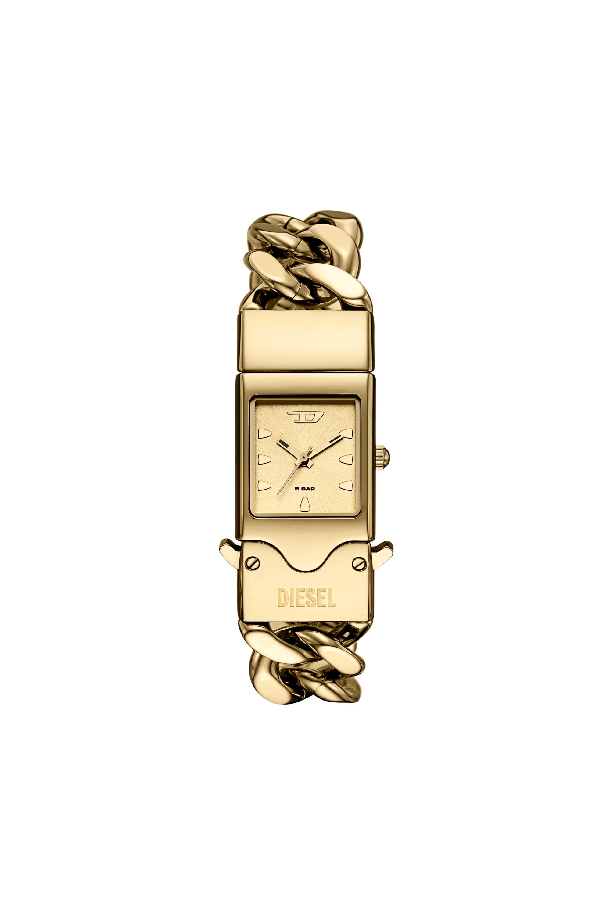 Diesel - DZ2235 WATCH, Reloj Closer de acero inoxidable con tono dorado Hombre in Dorado - 1