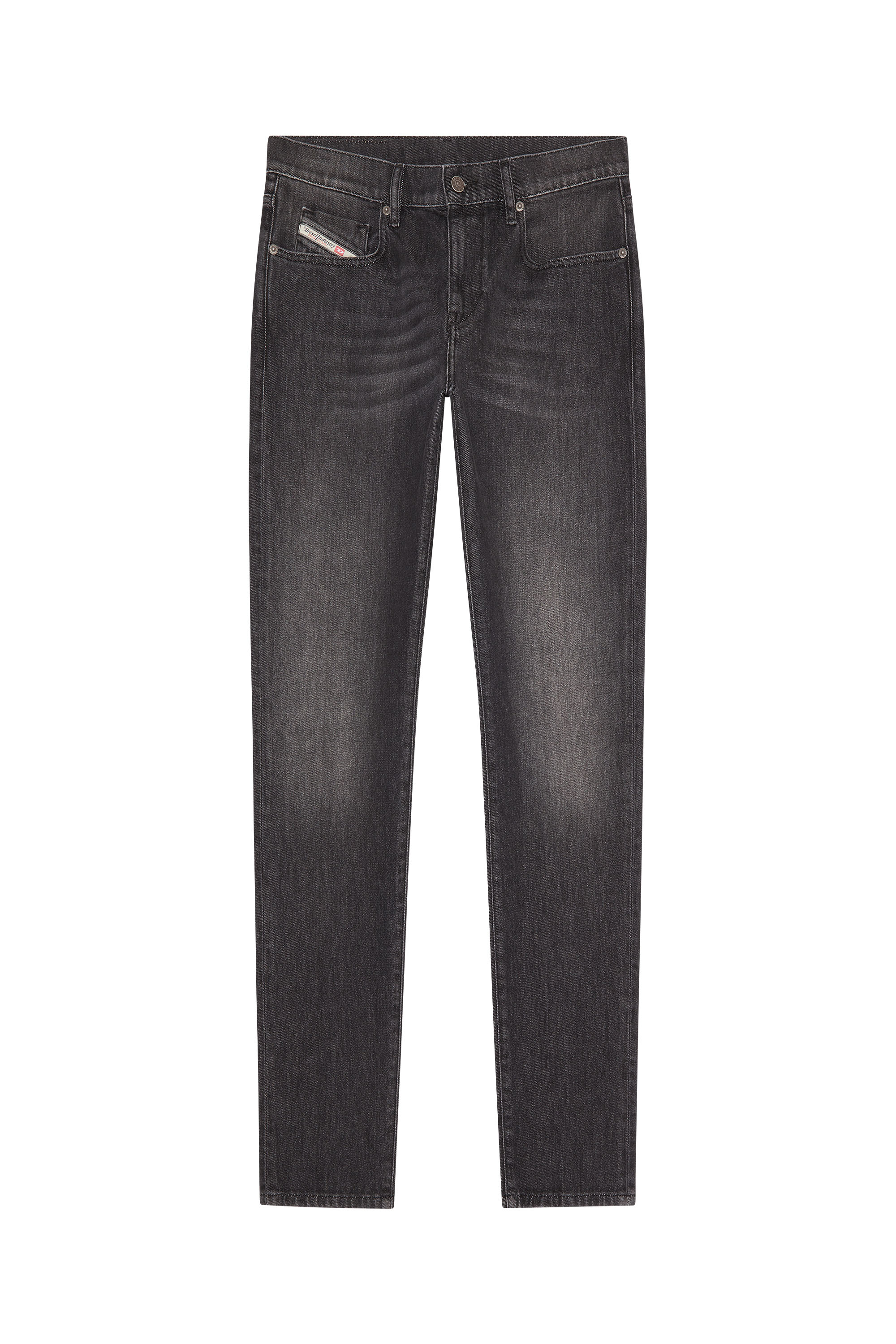 Diesel - Slim Jeans 2019 D-Strukt 09F75, Negro/Gris oscuro - Image 5