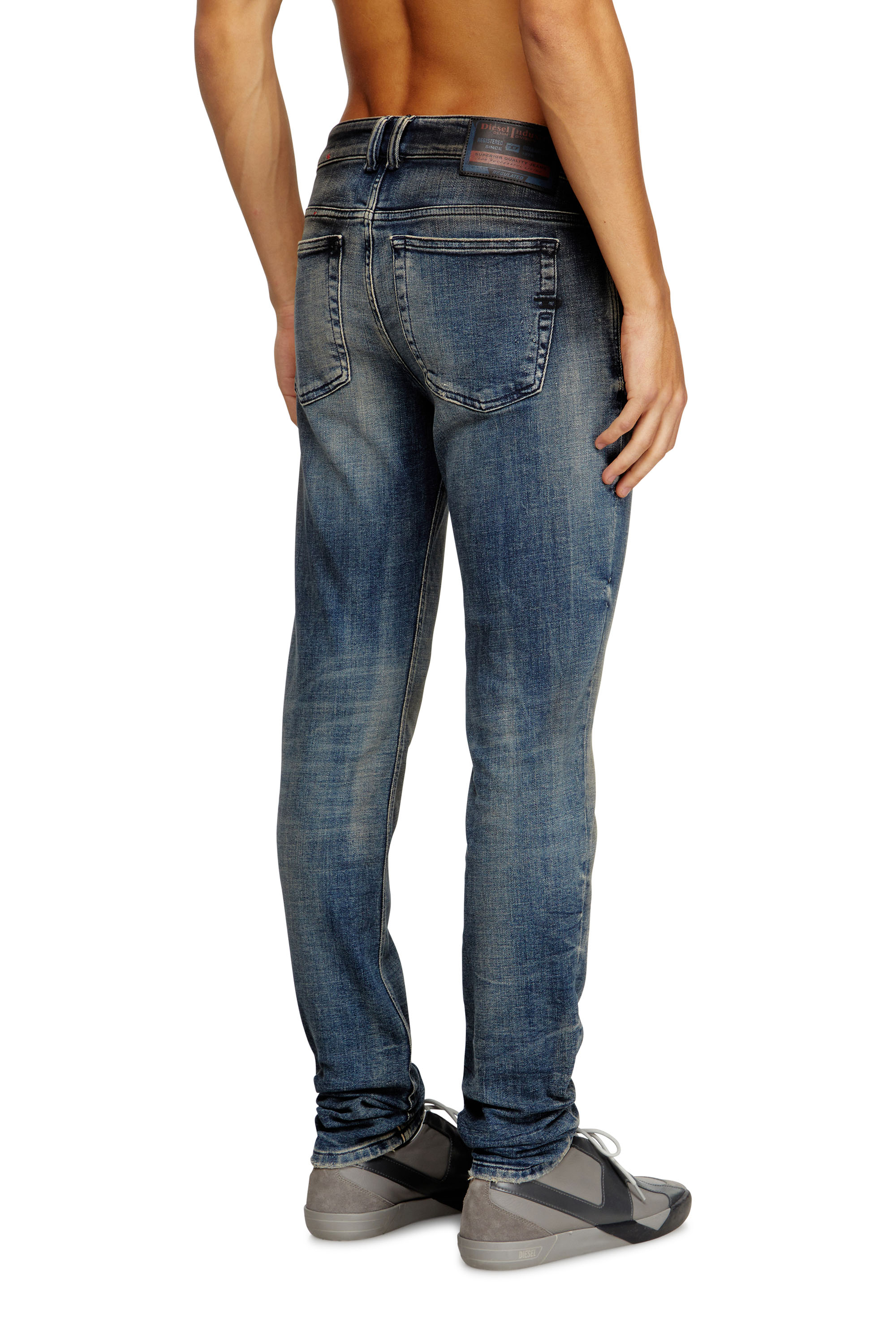 Diesel - Skinny Jeans 1979 Sleenker 09N15 Hombre, Azul medio - 4