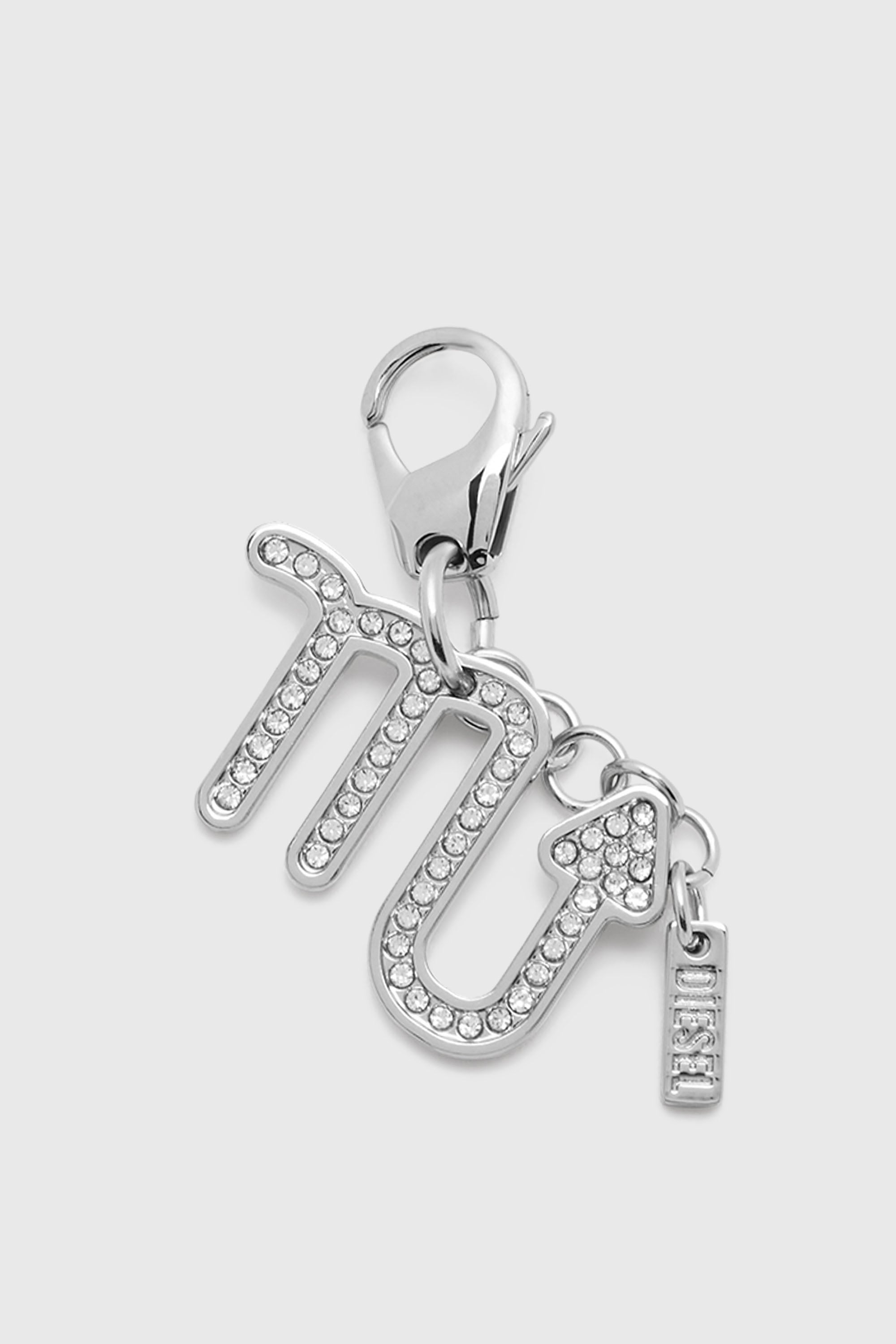 Diesel - CHARM SCORPIO, Colgante de Escorpio de metal con pedrer&iacute;a Unisex in Plateado - 1